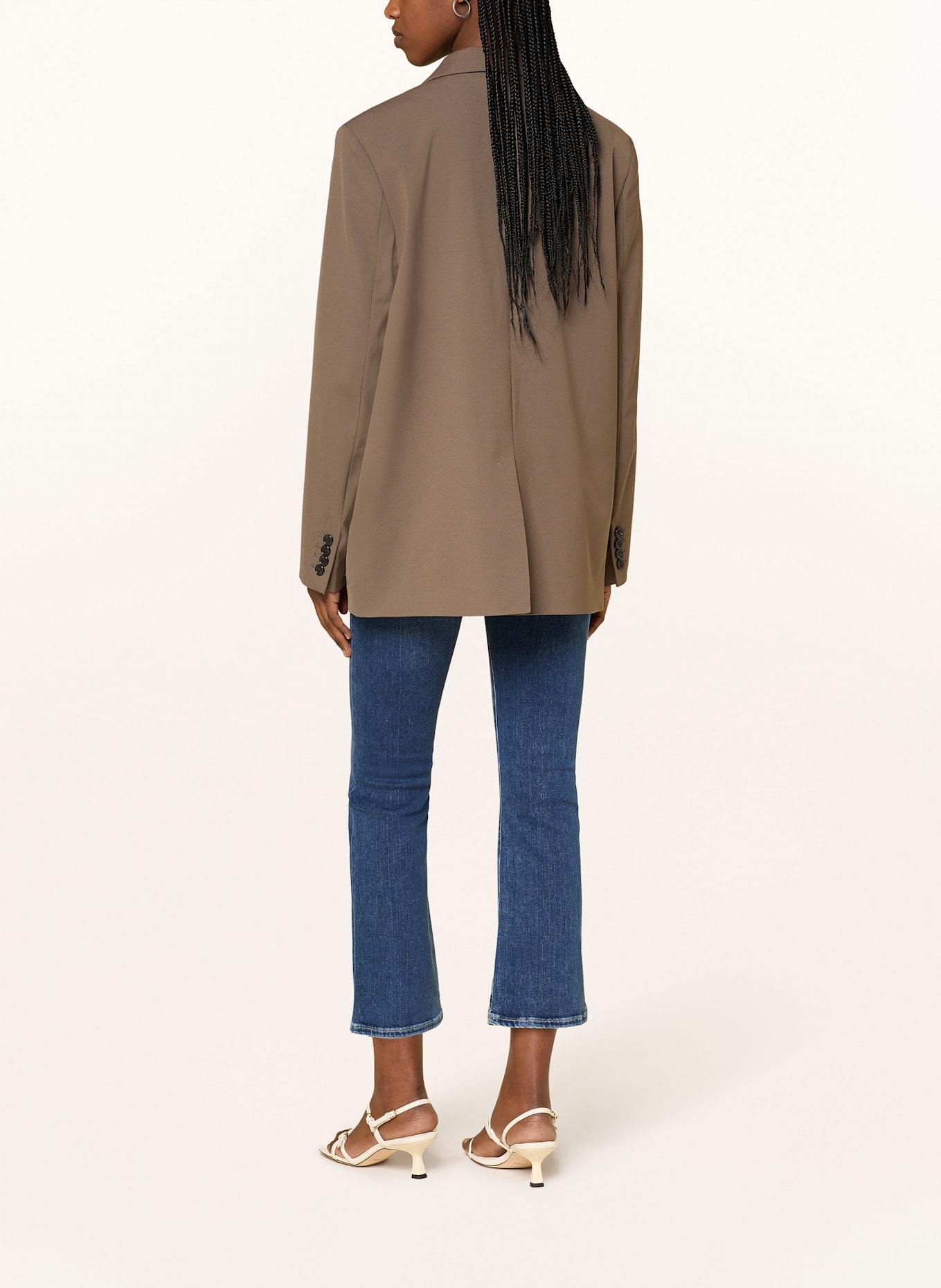 AG Jeans Poiret draped asymmetric dress: Girls Pink Plain Shorts