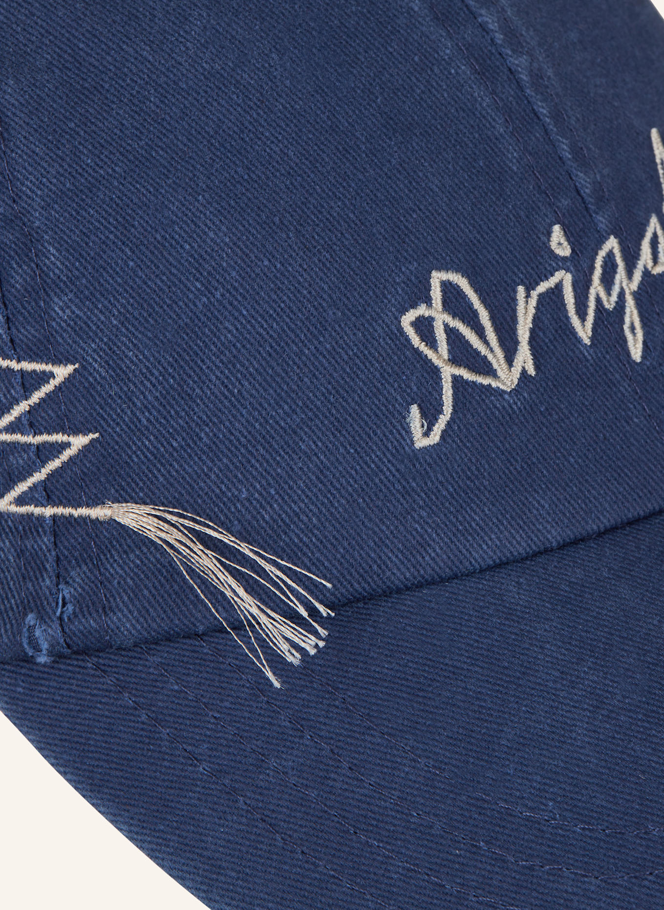 AXEL ARIGATO Cap SEAM DISTRESSED: DUNKELBLAU
