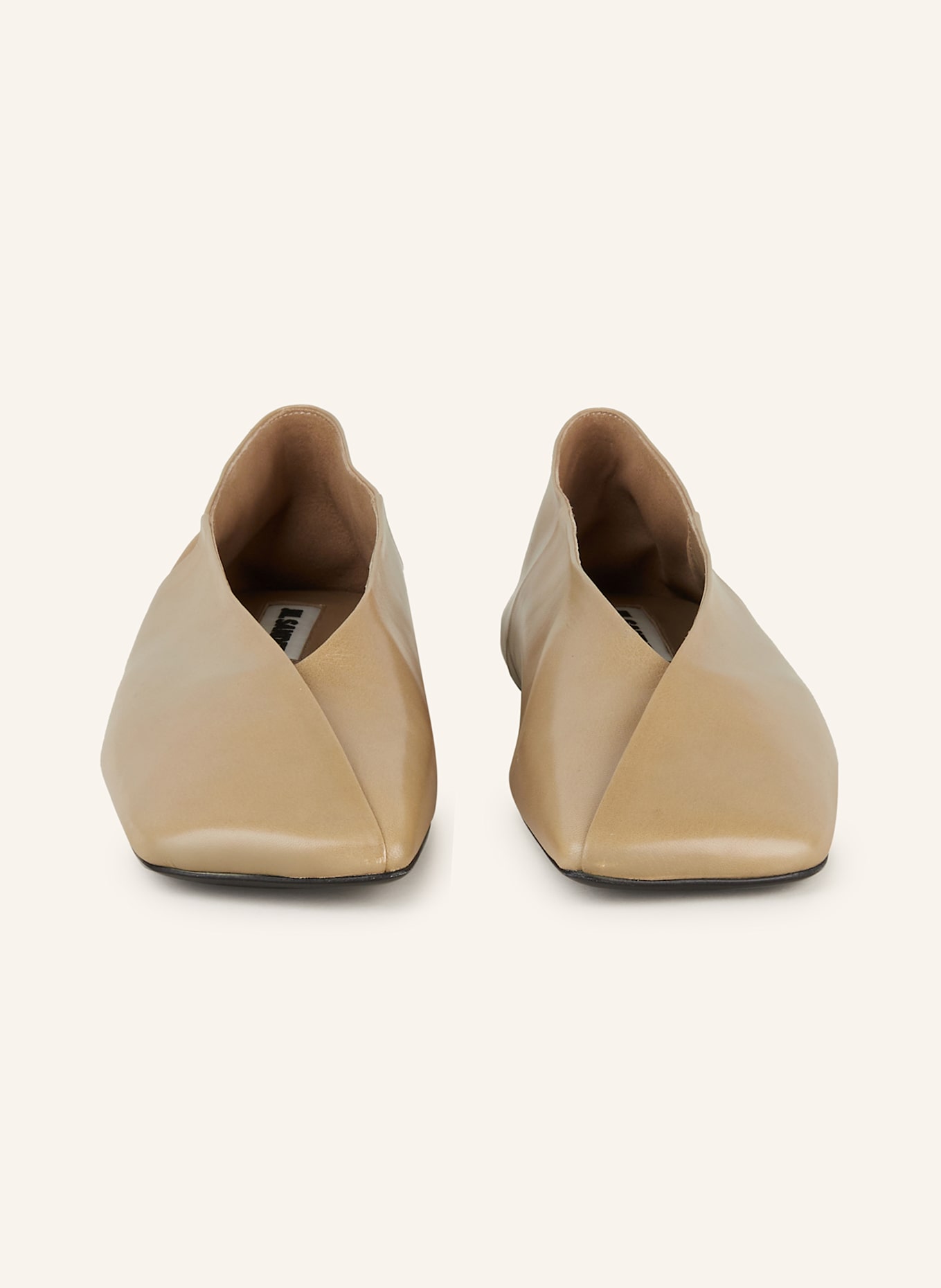 JIL SANDER Ballerinas: BEIGE