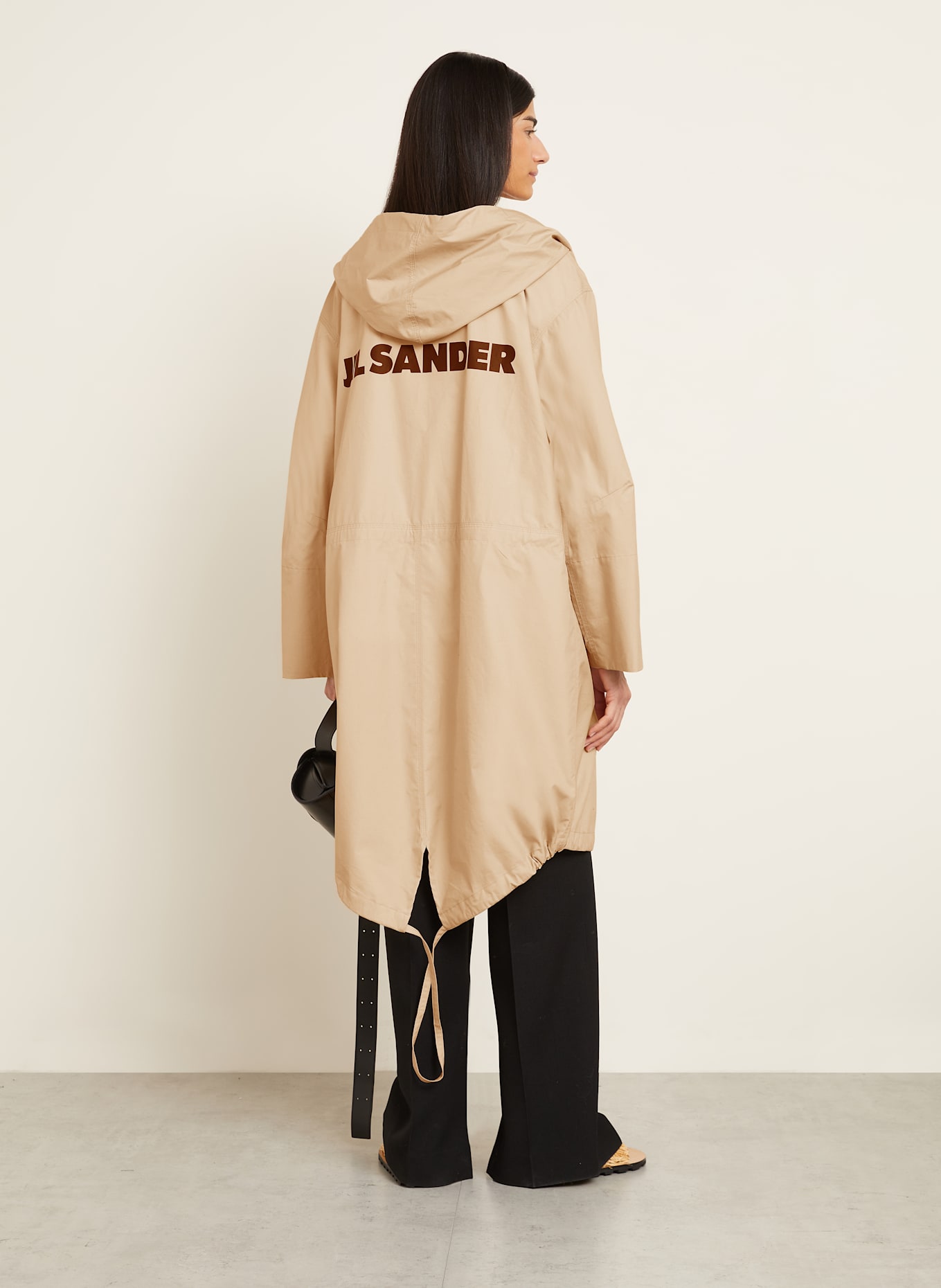 JIL SANDER Parka: CAMEL