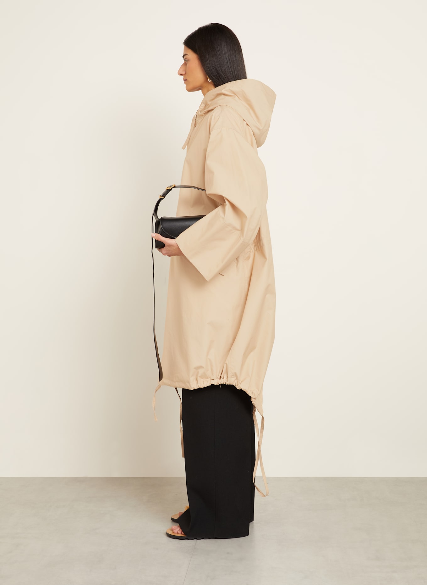 JIL SANDER Parka: CAMEL