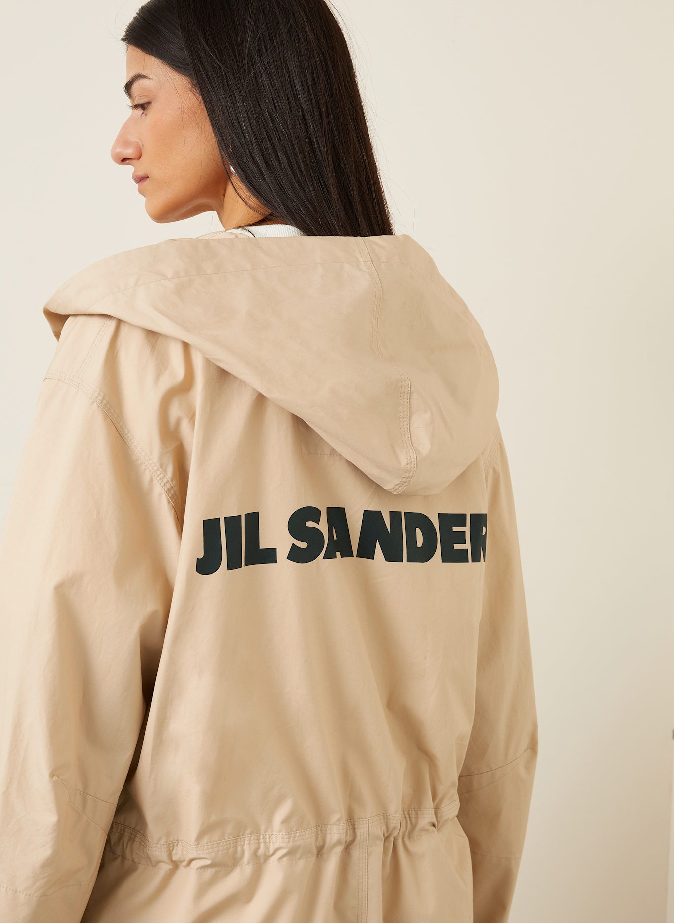 JIL SANDER Parka: CAMEL