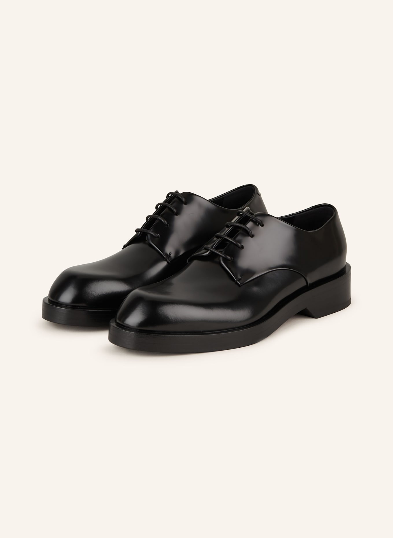 JIL SANDER Lace-up shoes in black JIL SANDER Lace-up shoes in black