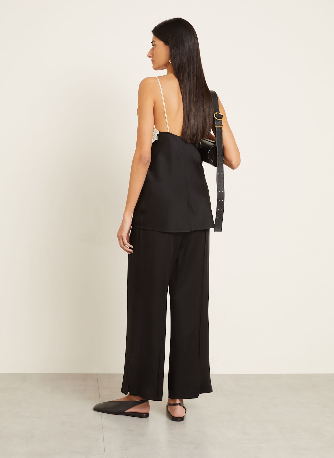 JIL SANDER Kalhoty: ČERNÁ