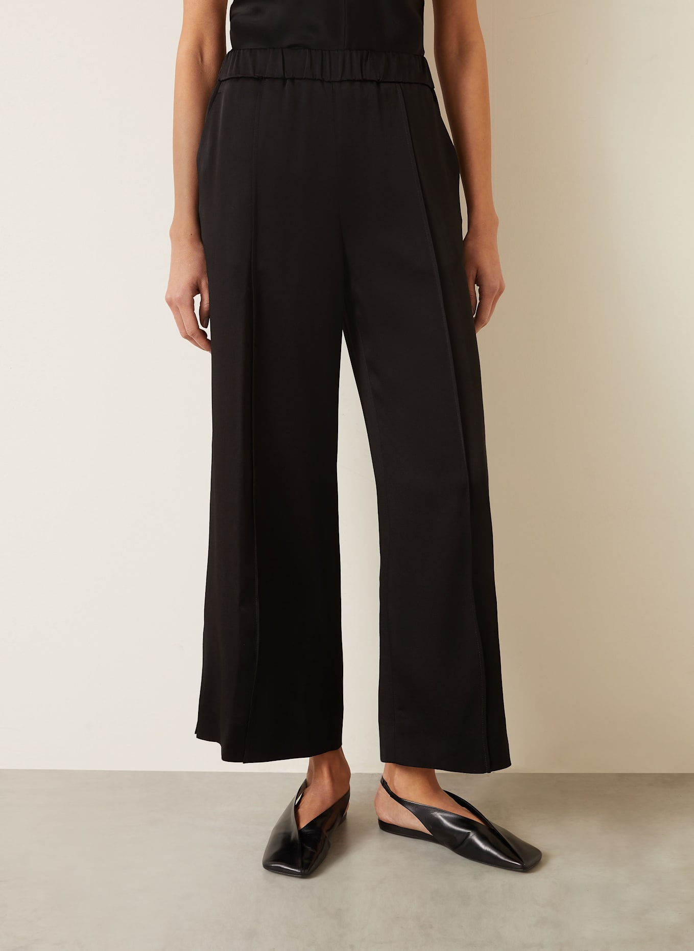 JIL SANDER Kalhoty: ČERNÁ