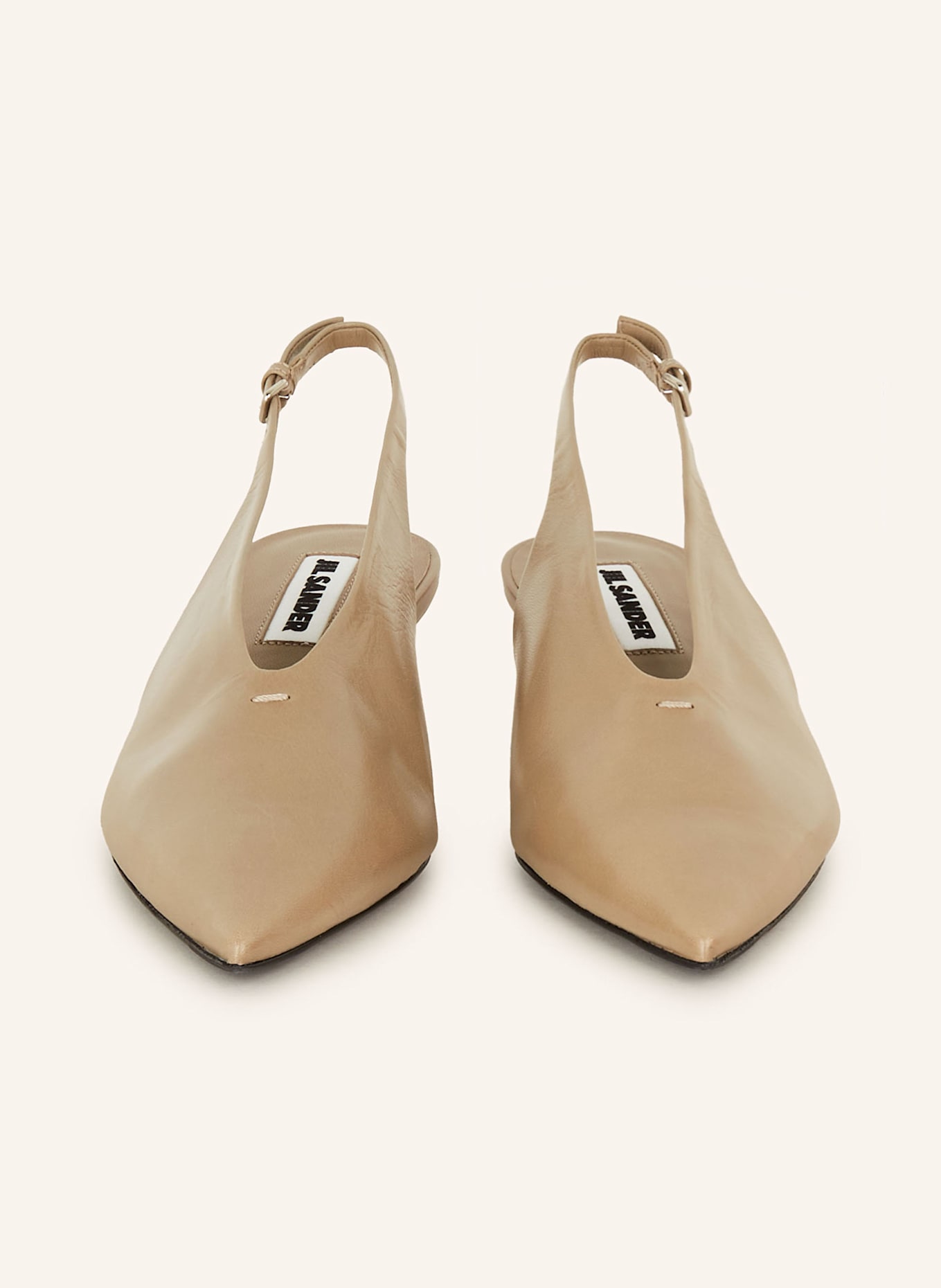 JIL SANDER Slingpumps: BEIGE