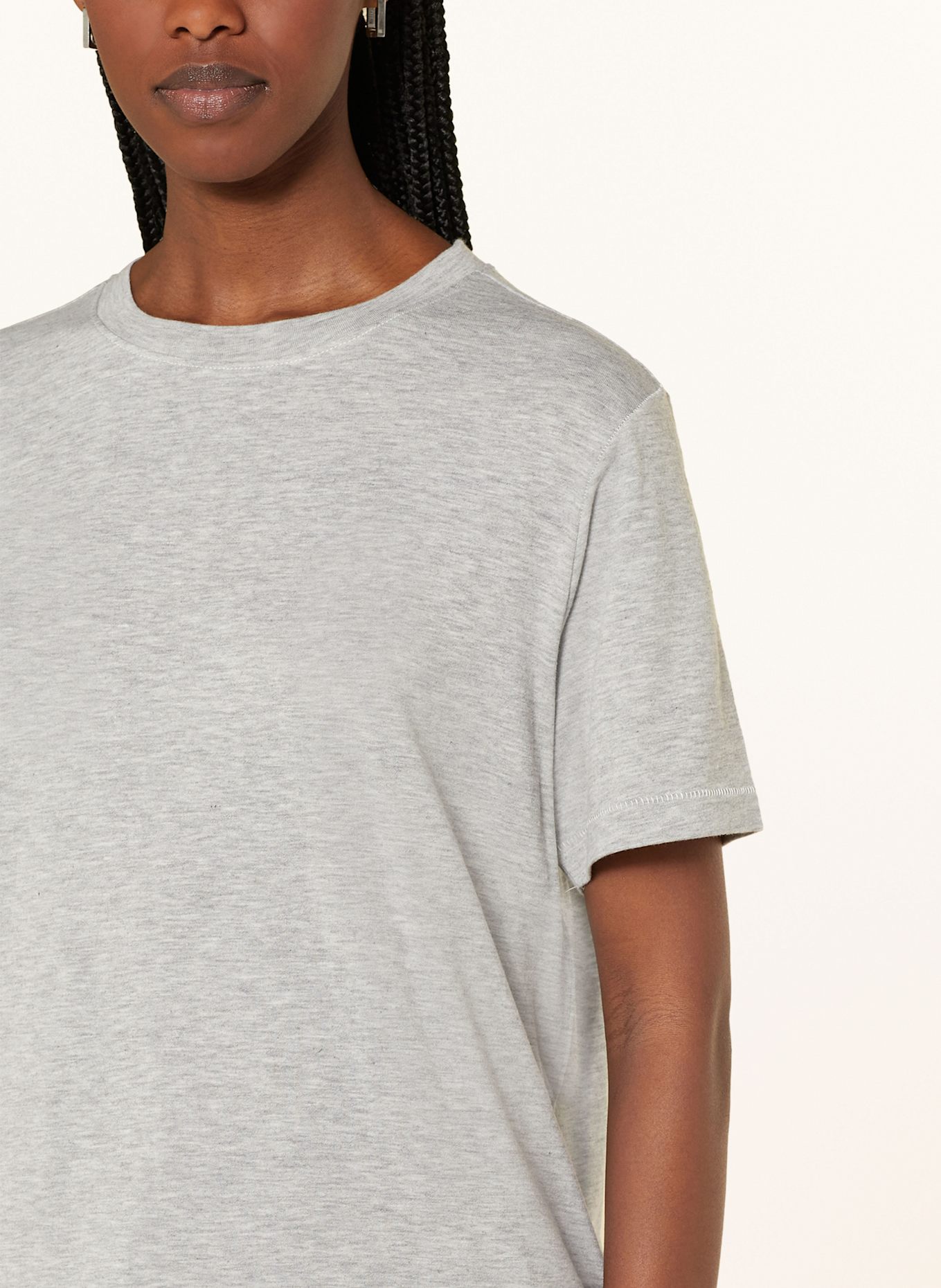 TRUE RELIGION Tričko: ŠEDÁ