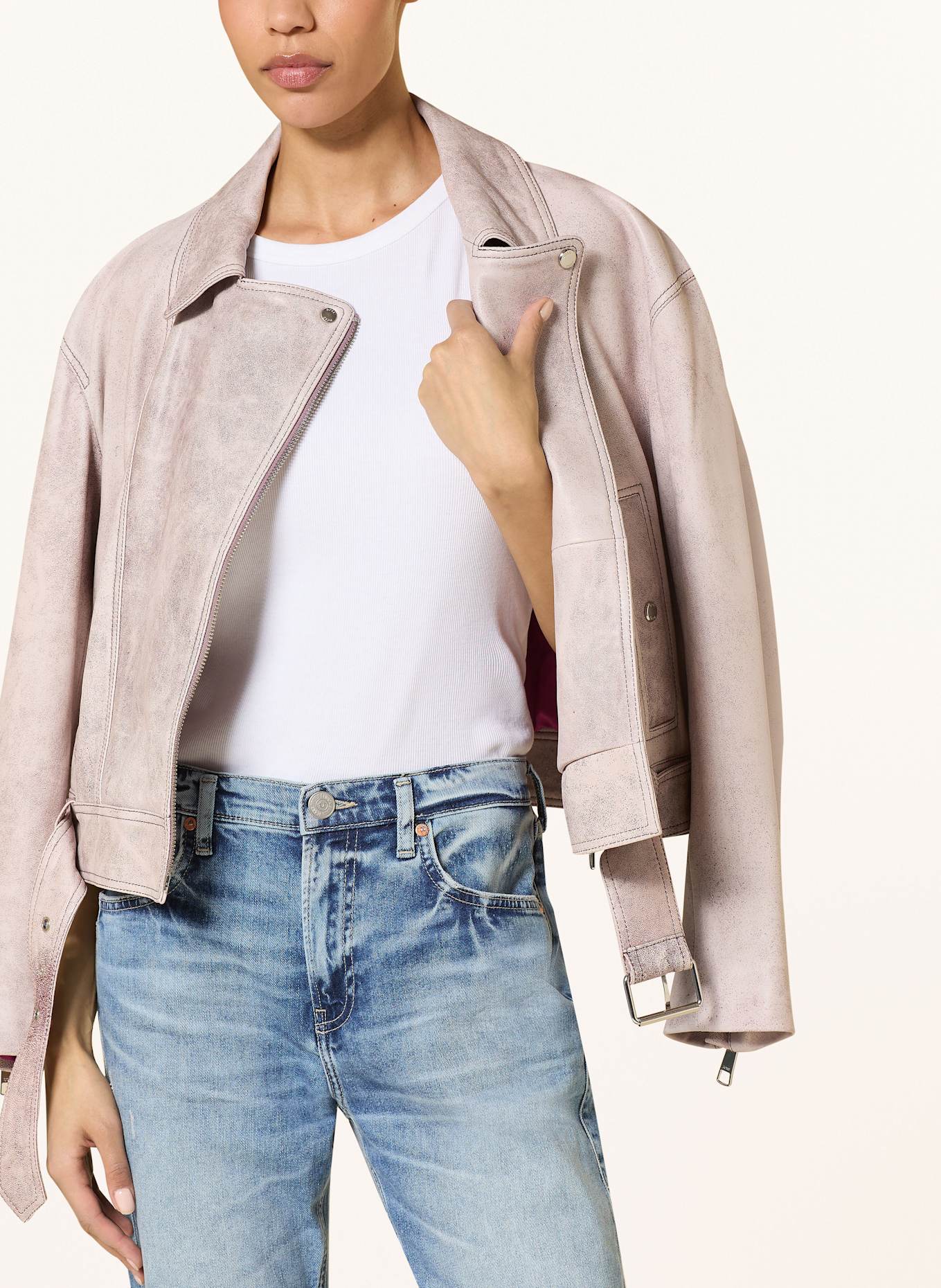 TRUE RELIGION Džíny v roztrhaném stylu KATE: 4000 LIGHT BLUE