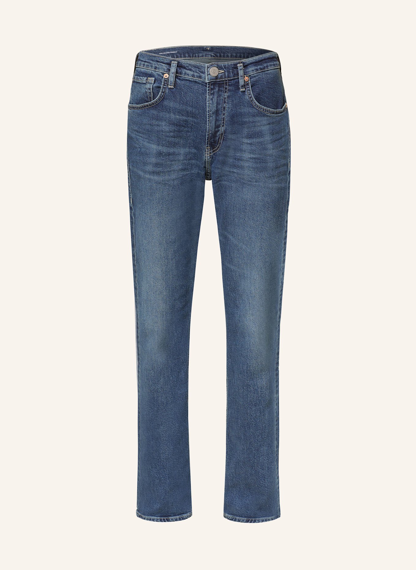 TRUE RELIGION Straight wide jeans KATE: 4646 Light Blue