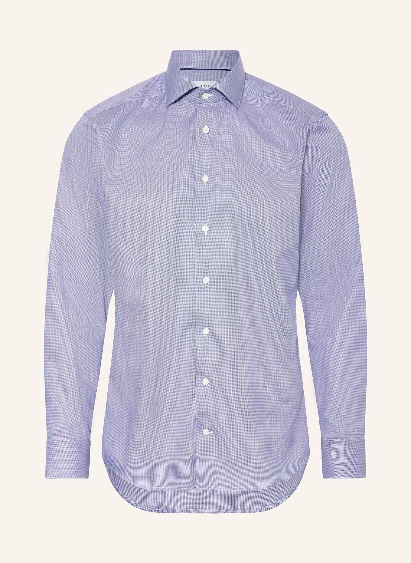 ETON Shirt slim fit: DARK BLUE / WHITE