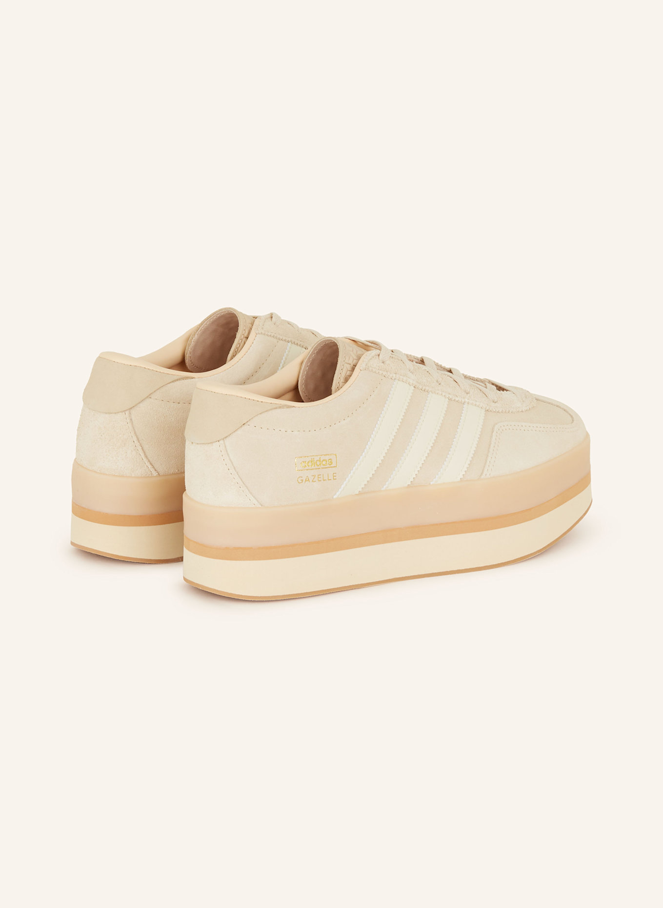 adidas Originals Sneaker GAZELLE STACK: CREME/ ECRU