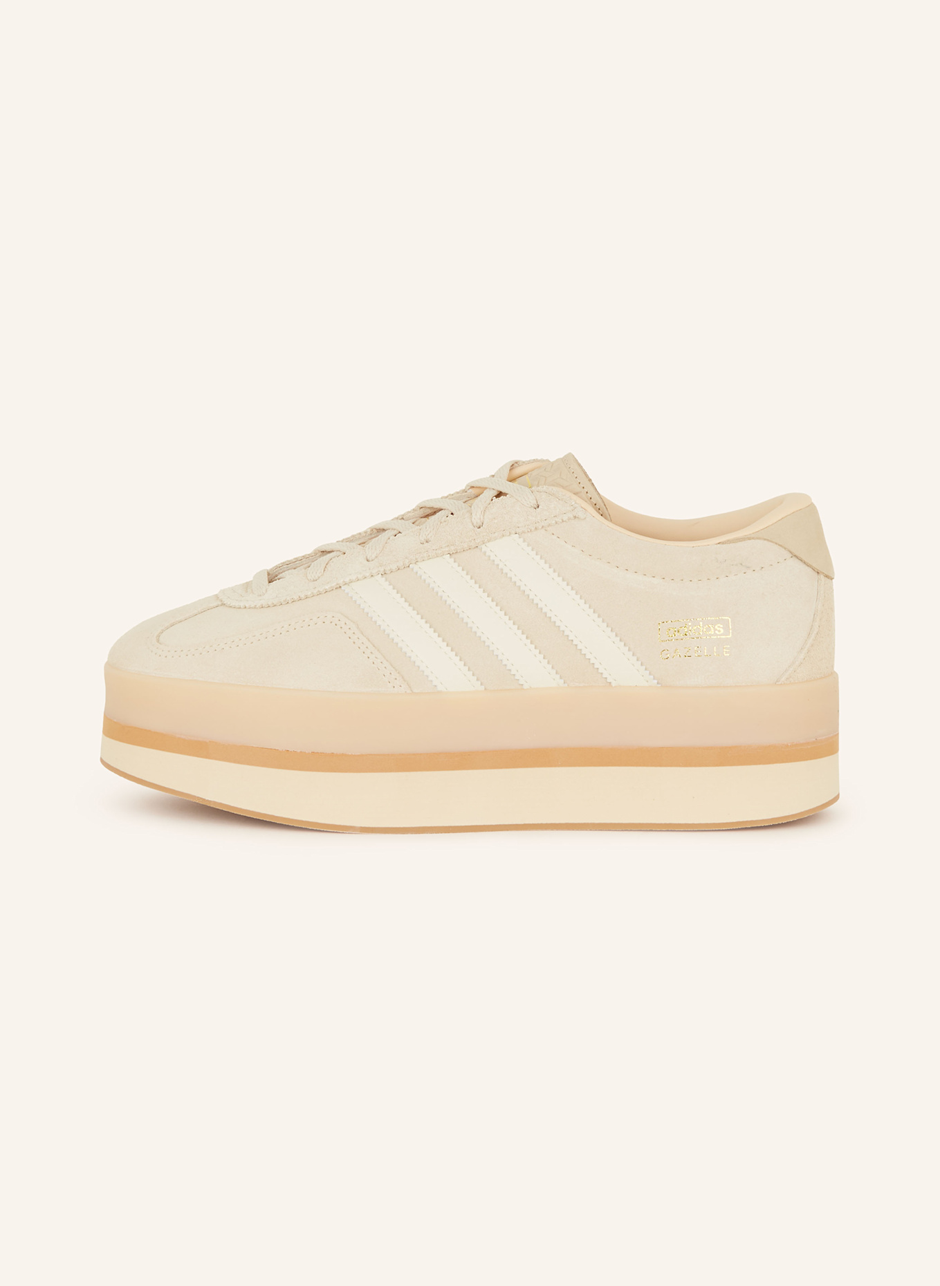 adidas Originals Sneaker GAZELLE STACK: CREME/ ECRU