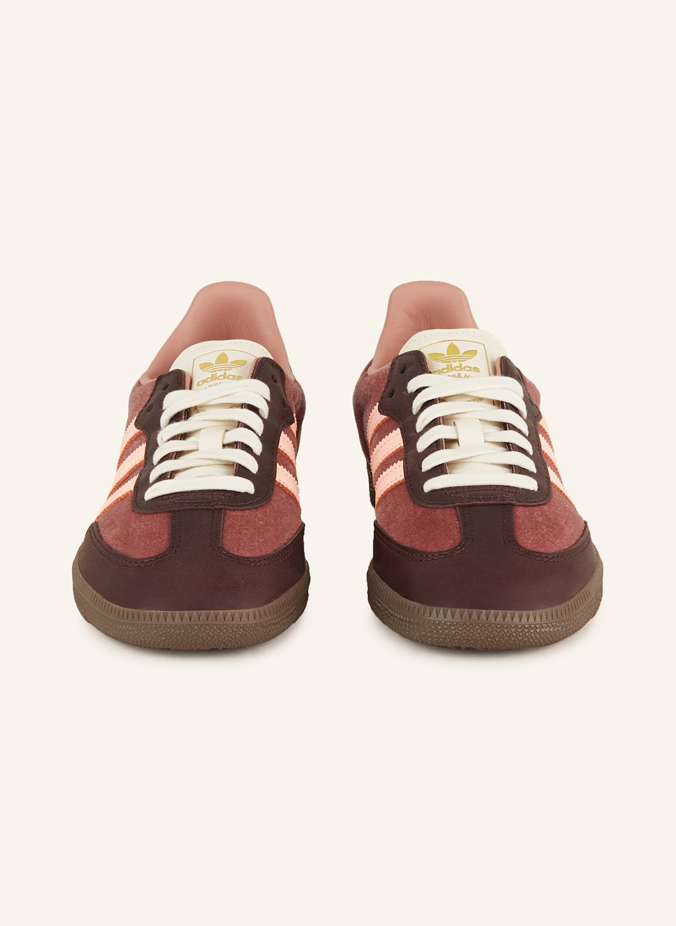 adidas Originals Sneaker SAMBA OG: ROSÉ / DUNKELROT