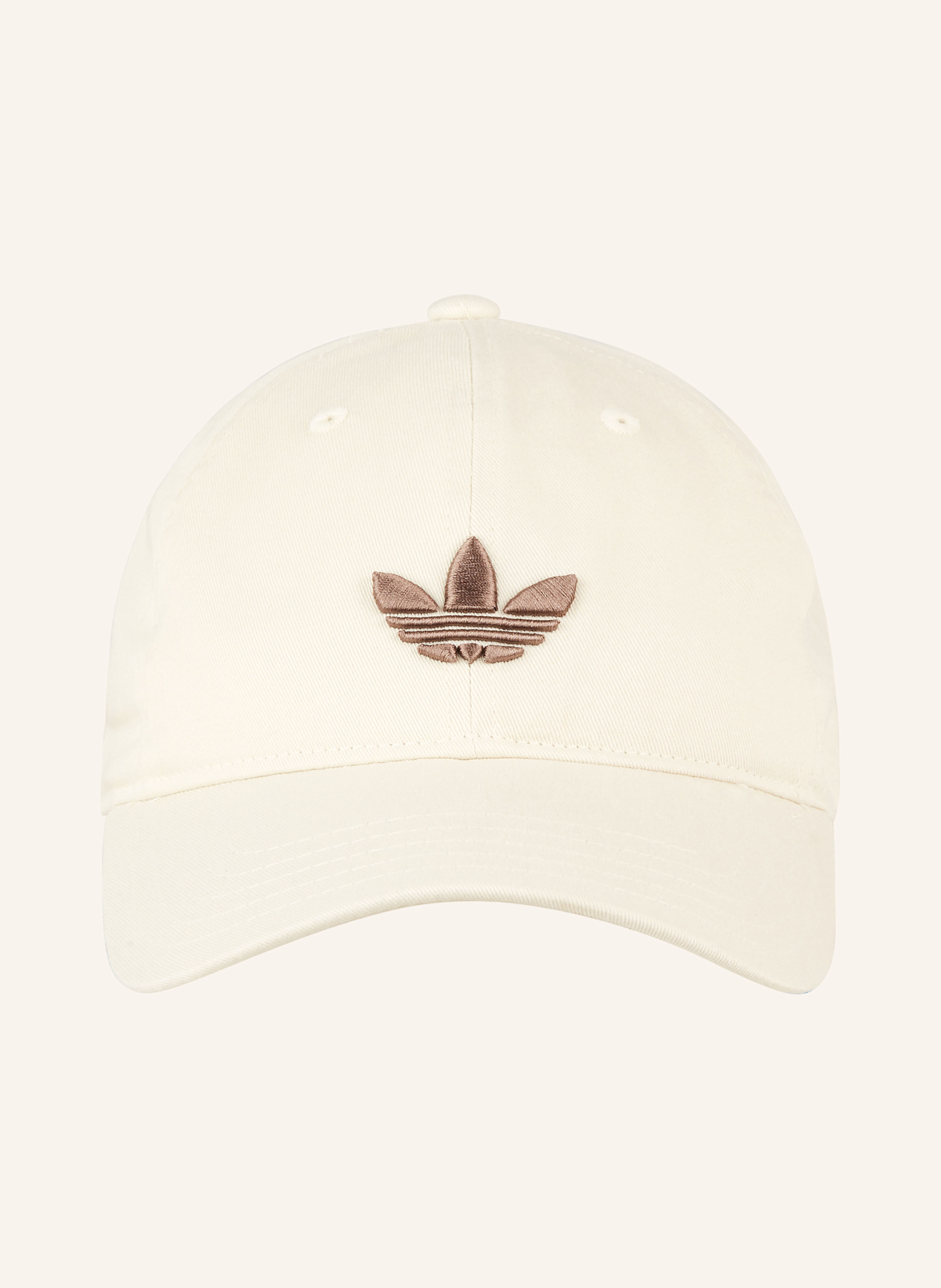 adidas Originals Czapka z daszkiem ADICOLOR CLASSICS TREFOIL: JASNOBRĄZOWY