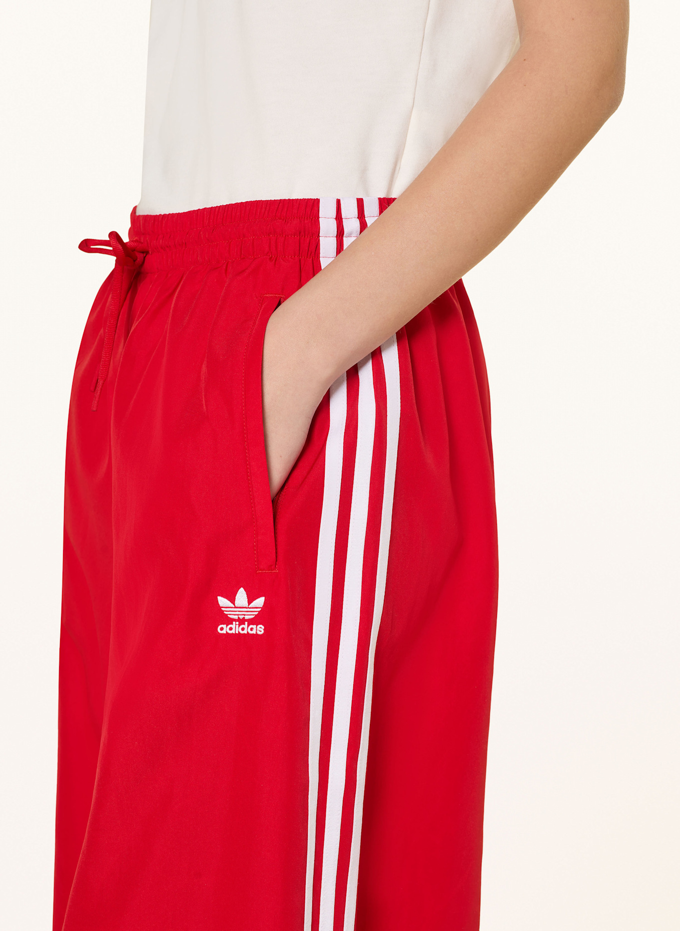 adidas Originals Track Pants FIREBIRD OVERSIZED: ROT