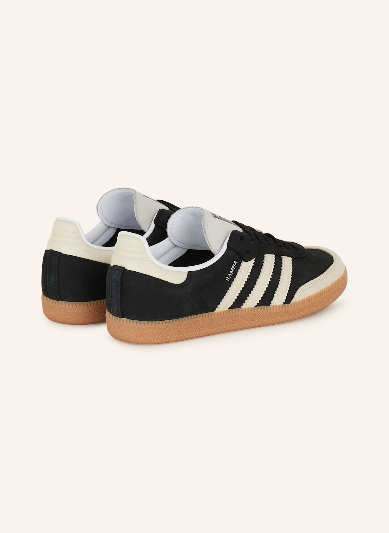 Adidas Originals Sneaker SAMBA OG In Schwarz Creme Adidas Originals Sneaker SAMBA OG In Schwarz Creme