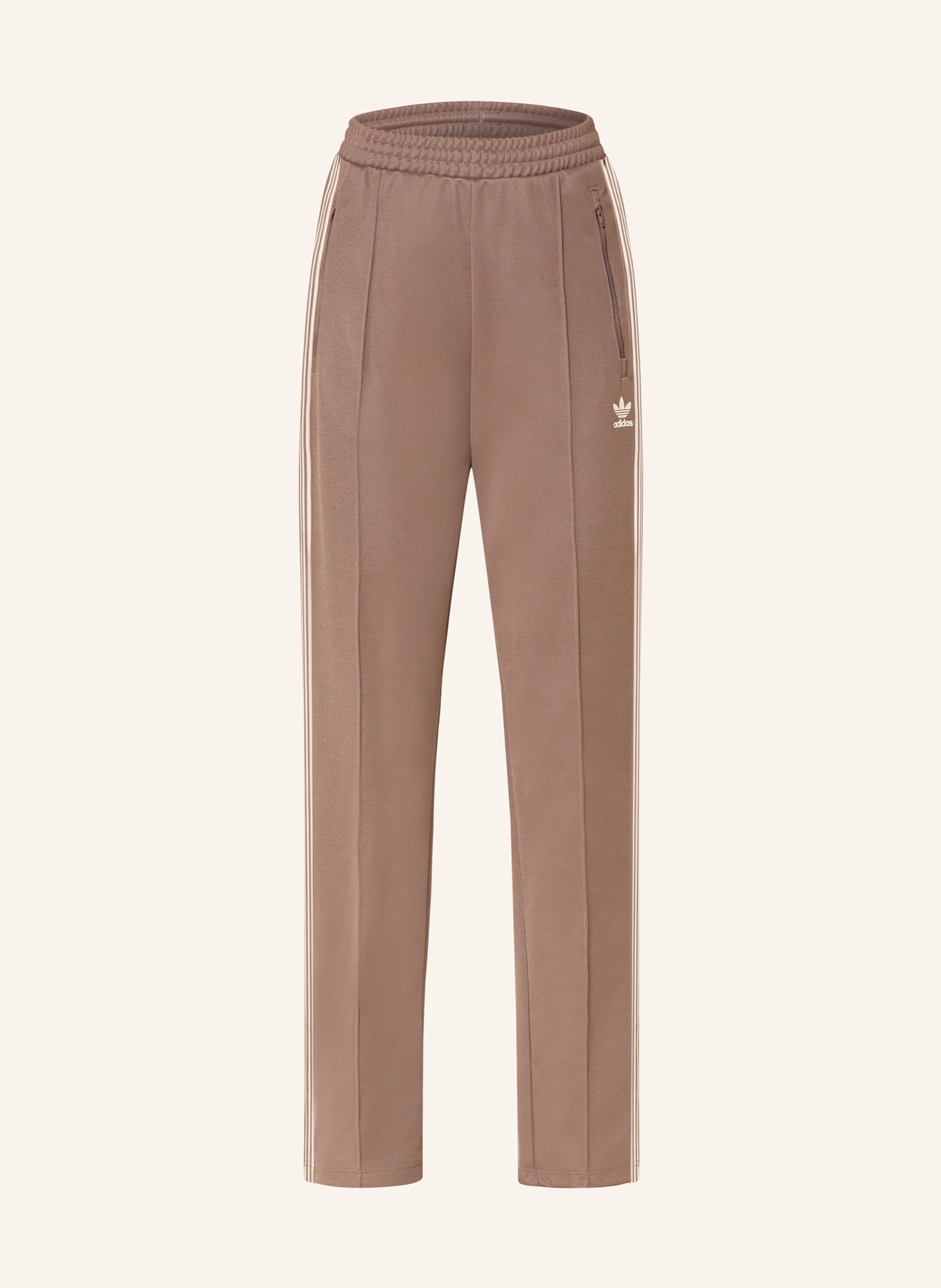 adidas Originals Track Pants ADICOLOR CLASSIC REGULAR TAPERED LEG: HELLBRAUN / CREME