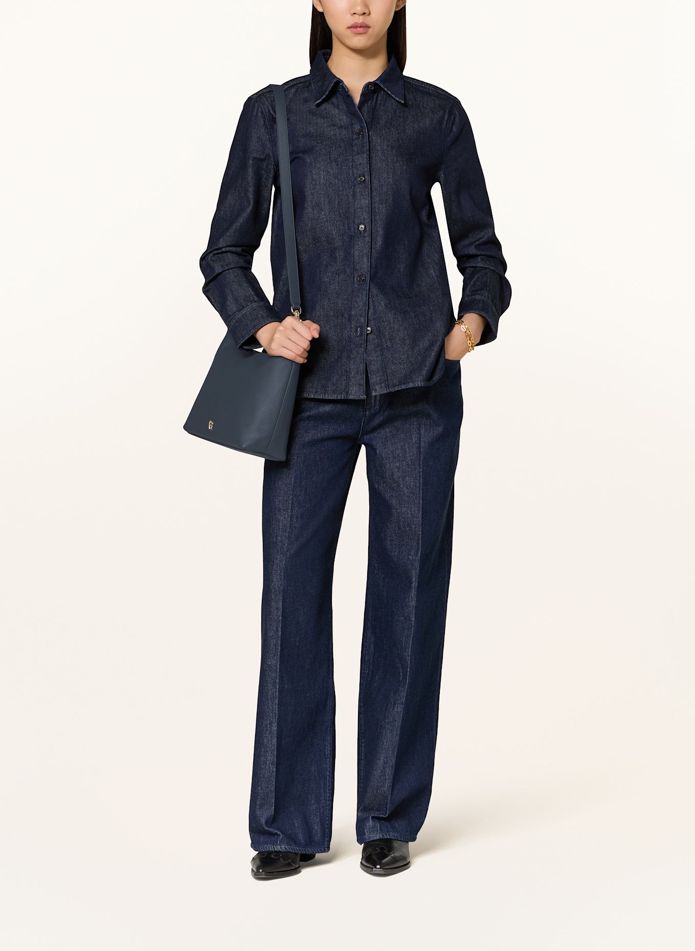 AIGNER Umhängetasche: DUNKELBLAU