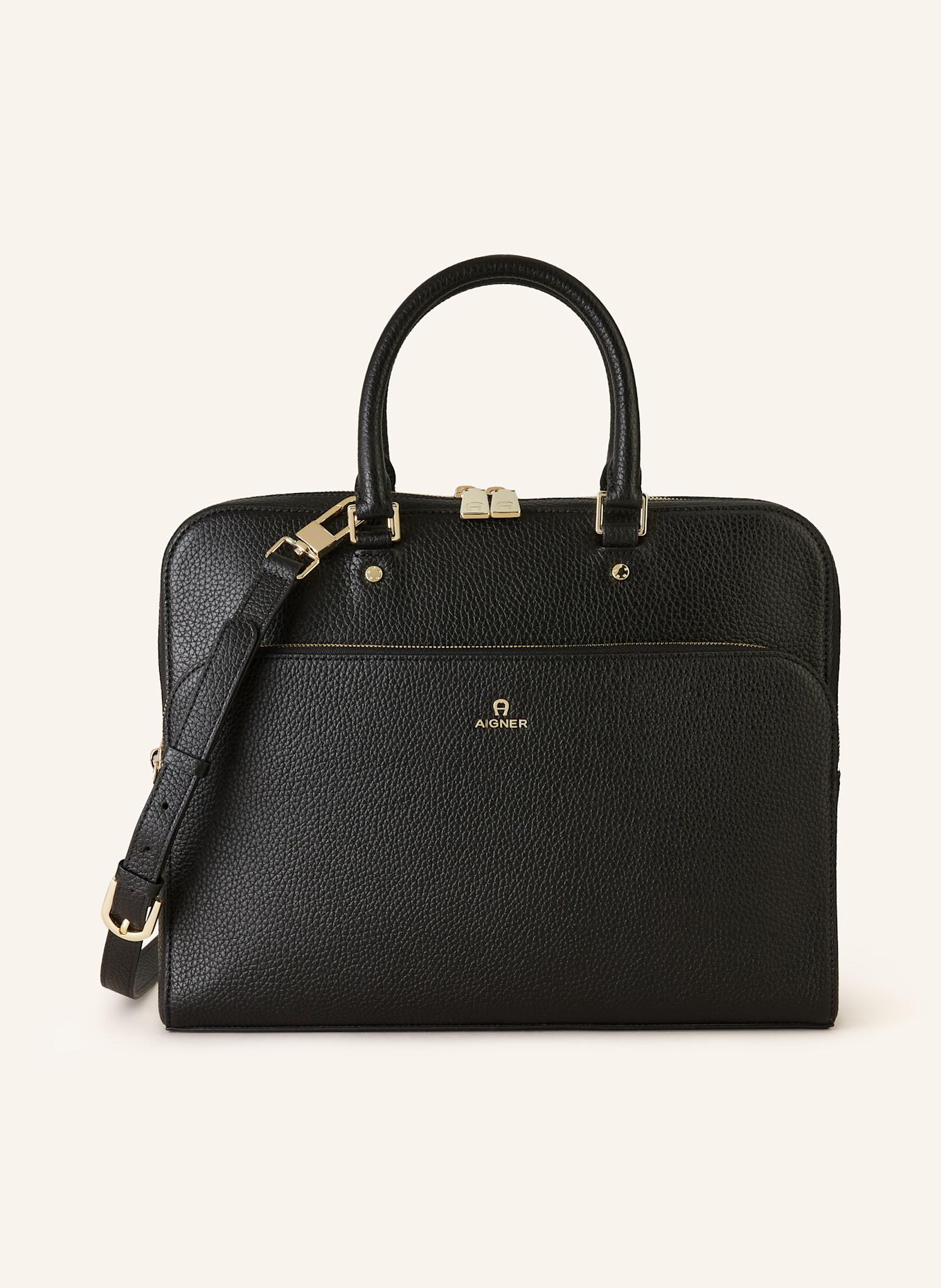 AIGNER Sacoche pour ordinateur portable IVY LARGE: NOIR