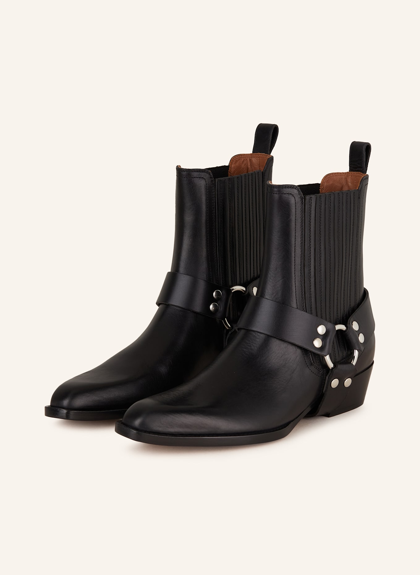 PARIS TEXAS Cowboy Boots HELENA: SCHWARZ