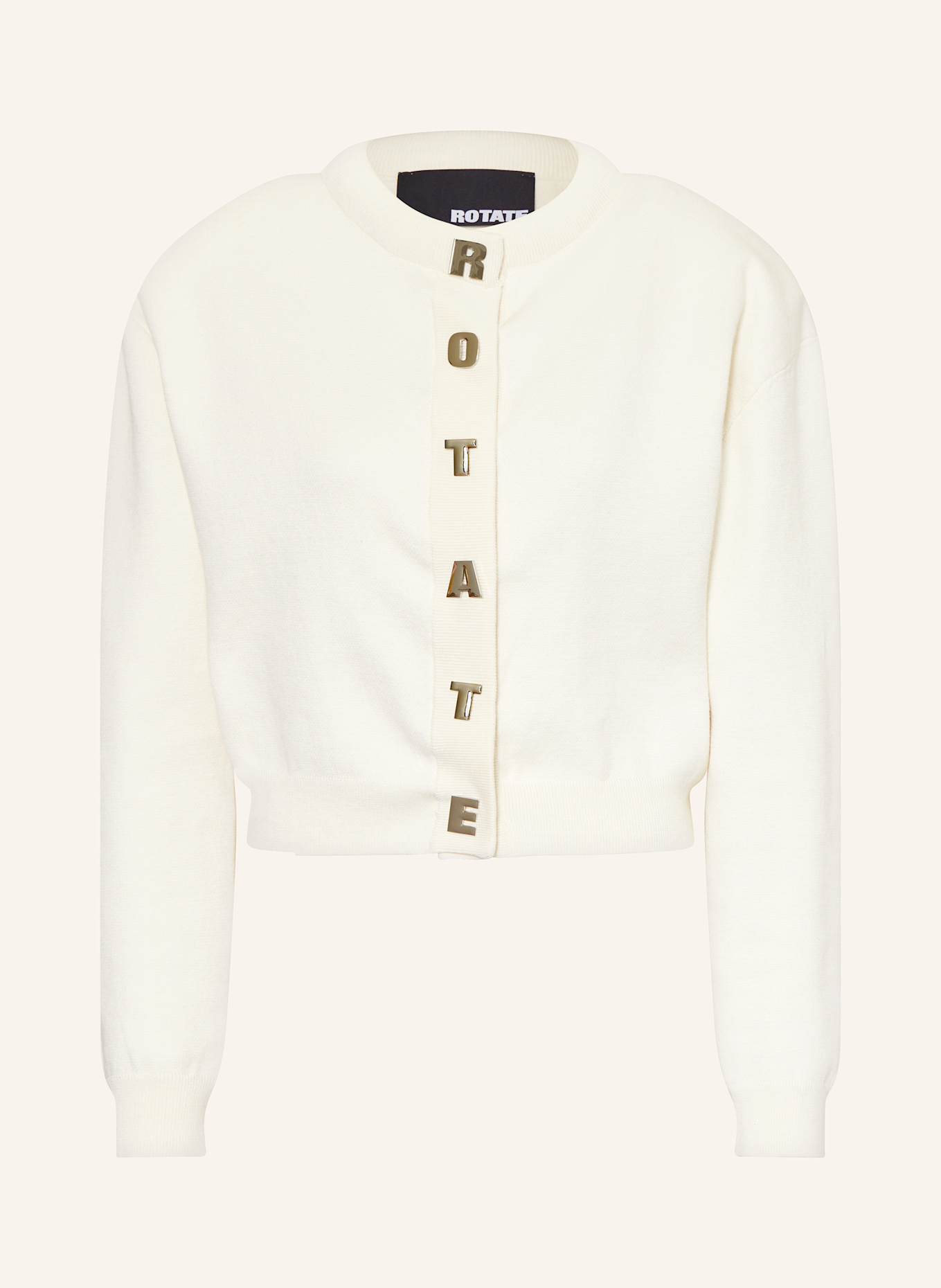 ROTATE Cardigan: ECRU
