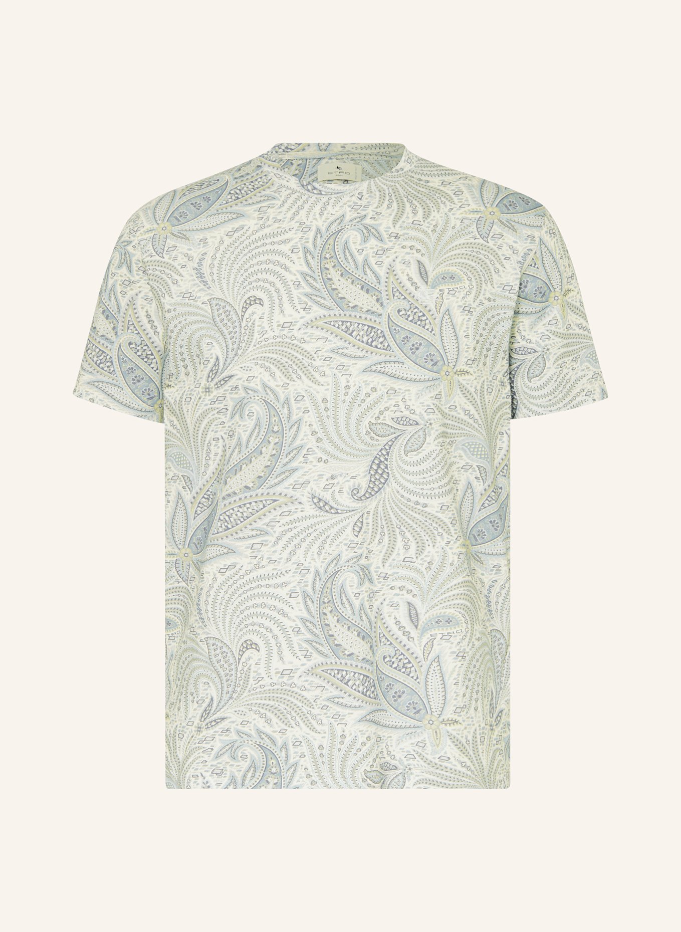 ETRO T-shirt: WHITE / LIGHT BLUE / BLUE GRAY