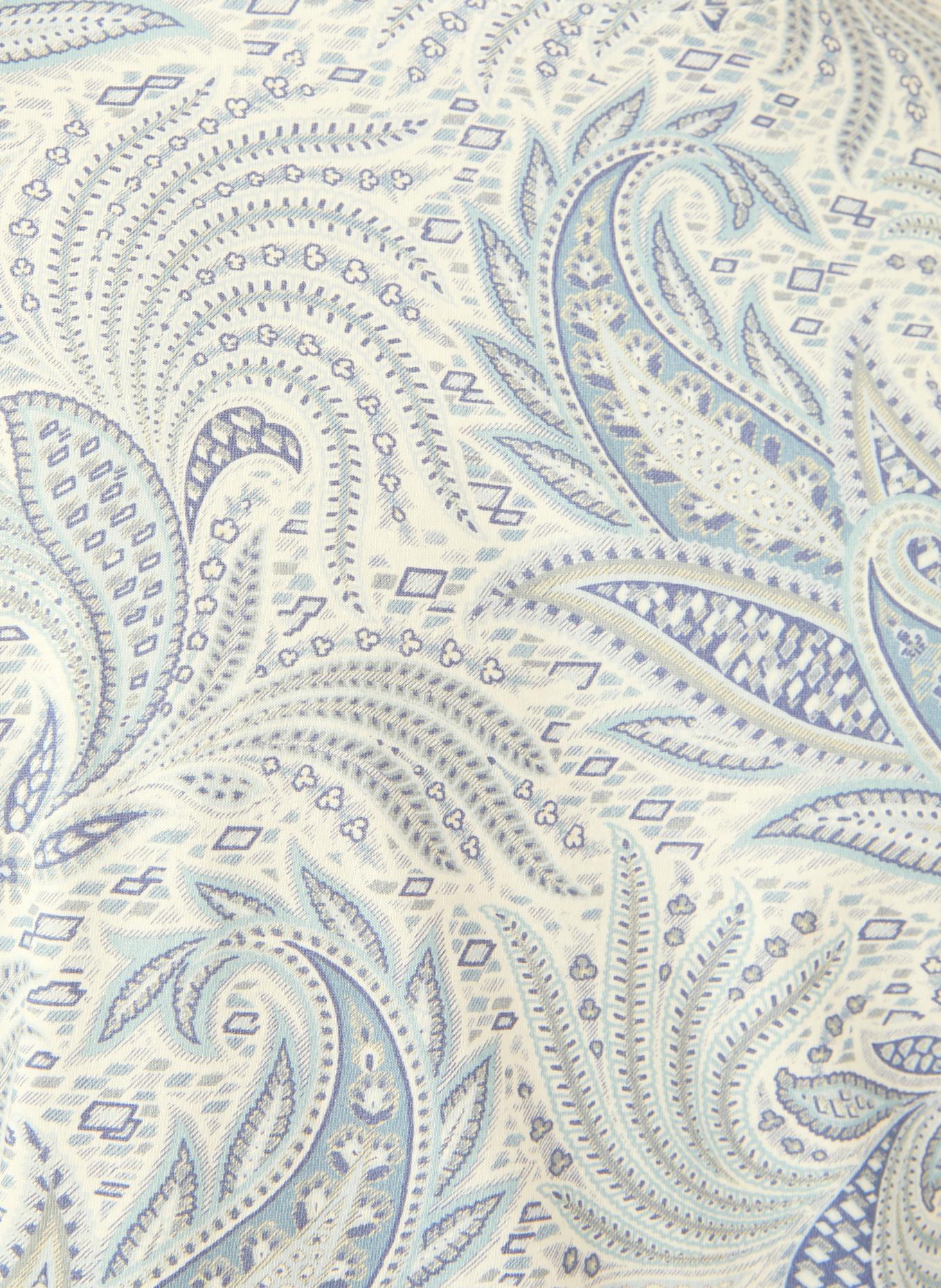 ETRO T-shirt: WHITE / LIGHT BLUE / BLUE GRAY