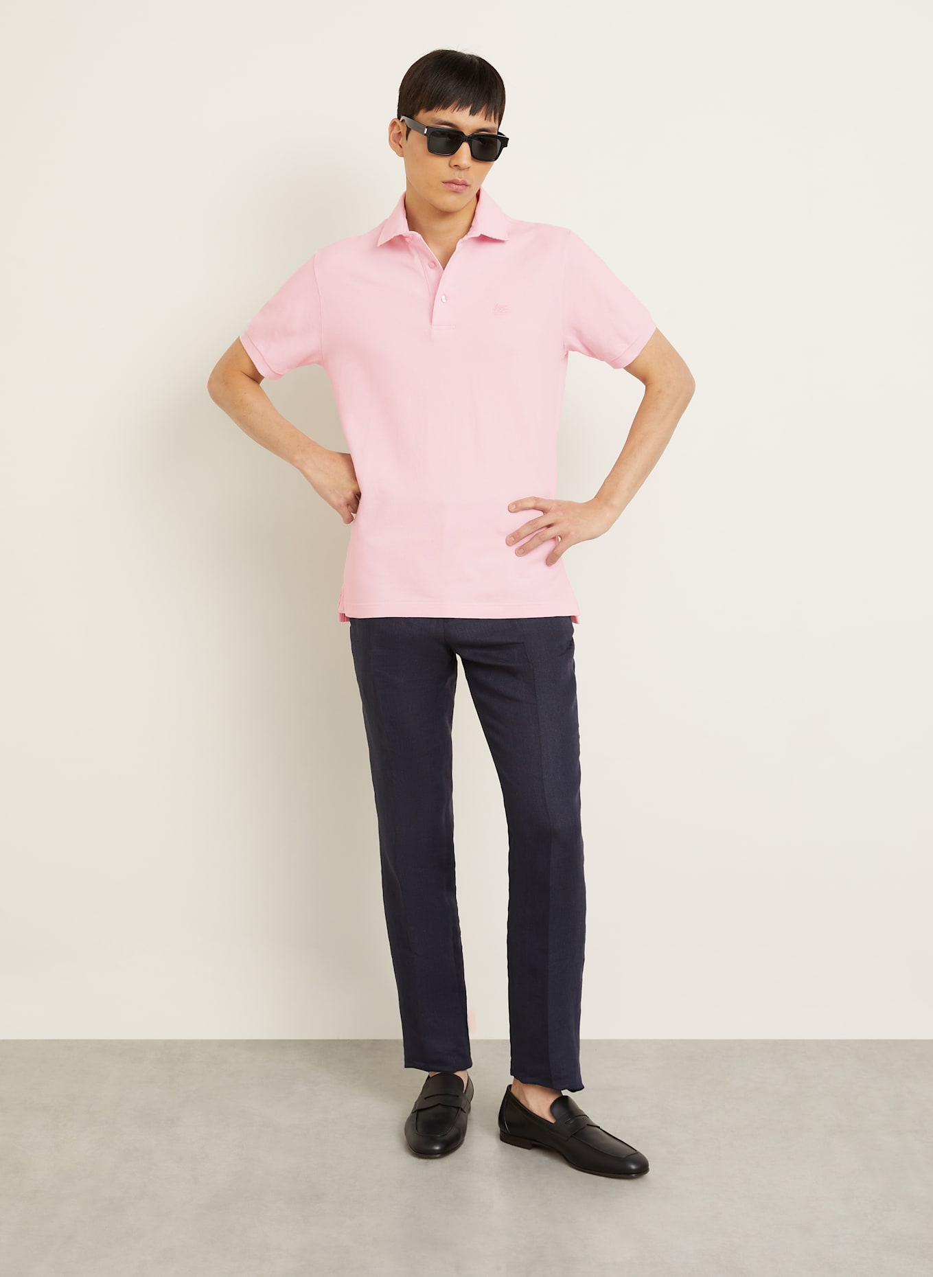 ETRO Koszulka polo z piki: RÓŻOWY