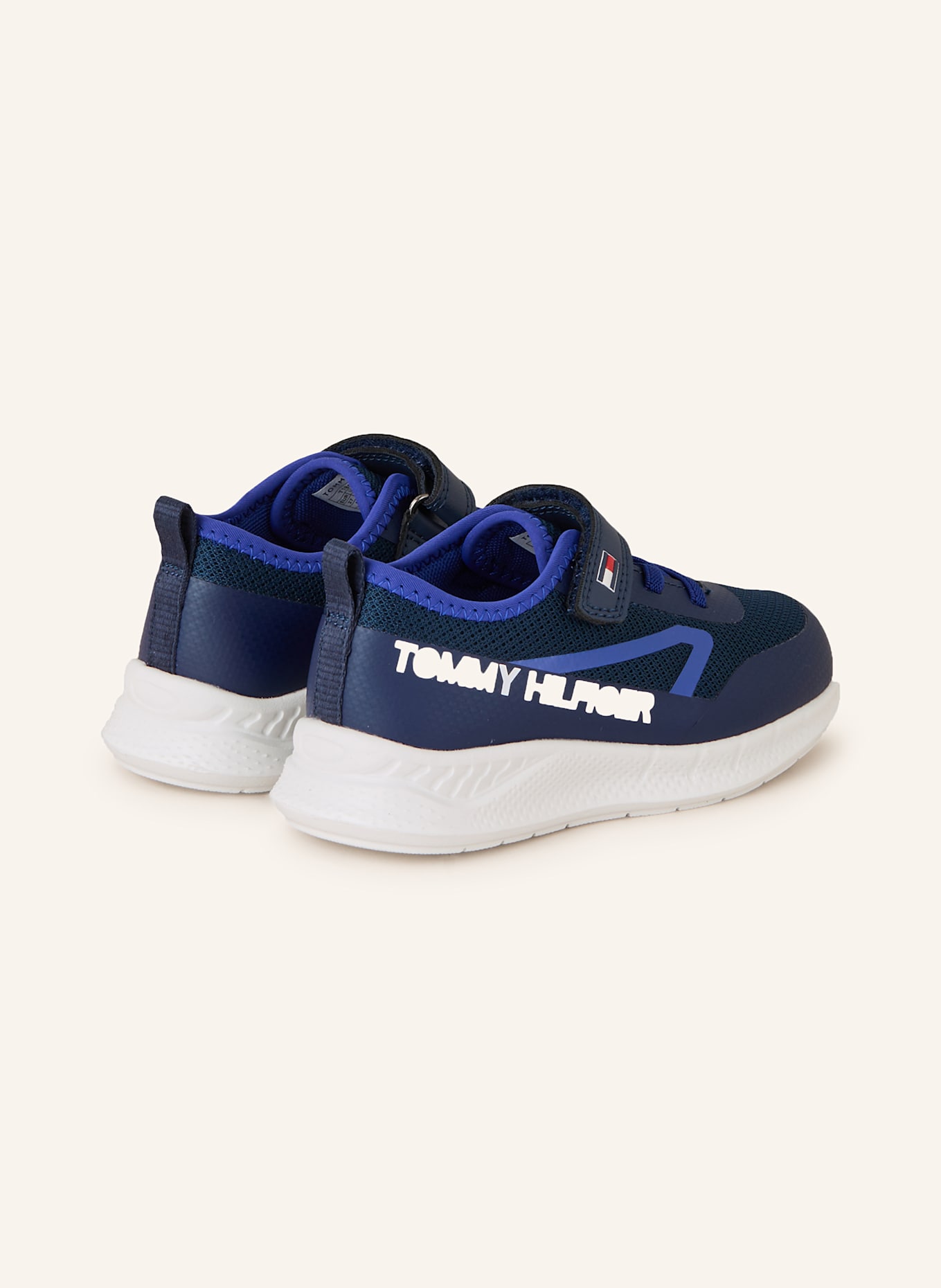TOMMY HILFIGER Sneaker: DUNKELBLAU / BLAU
