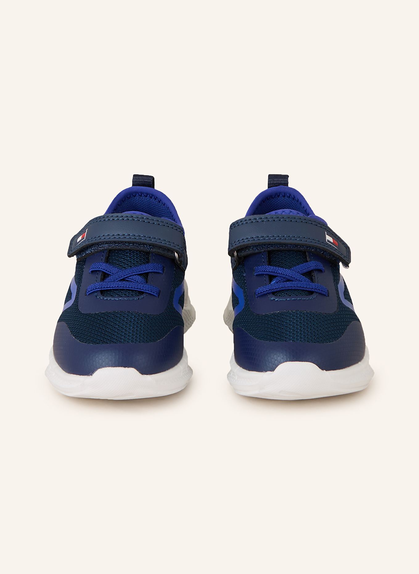TOMMY HILFIGER Sneaker: DUNKELBLAU / BLAU