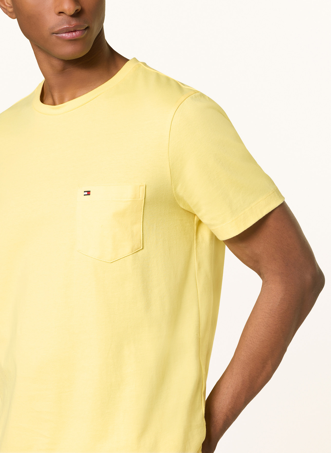 TOMMY HILFIGER T-Shirt: GELB