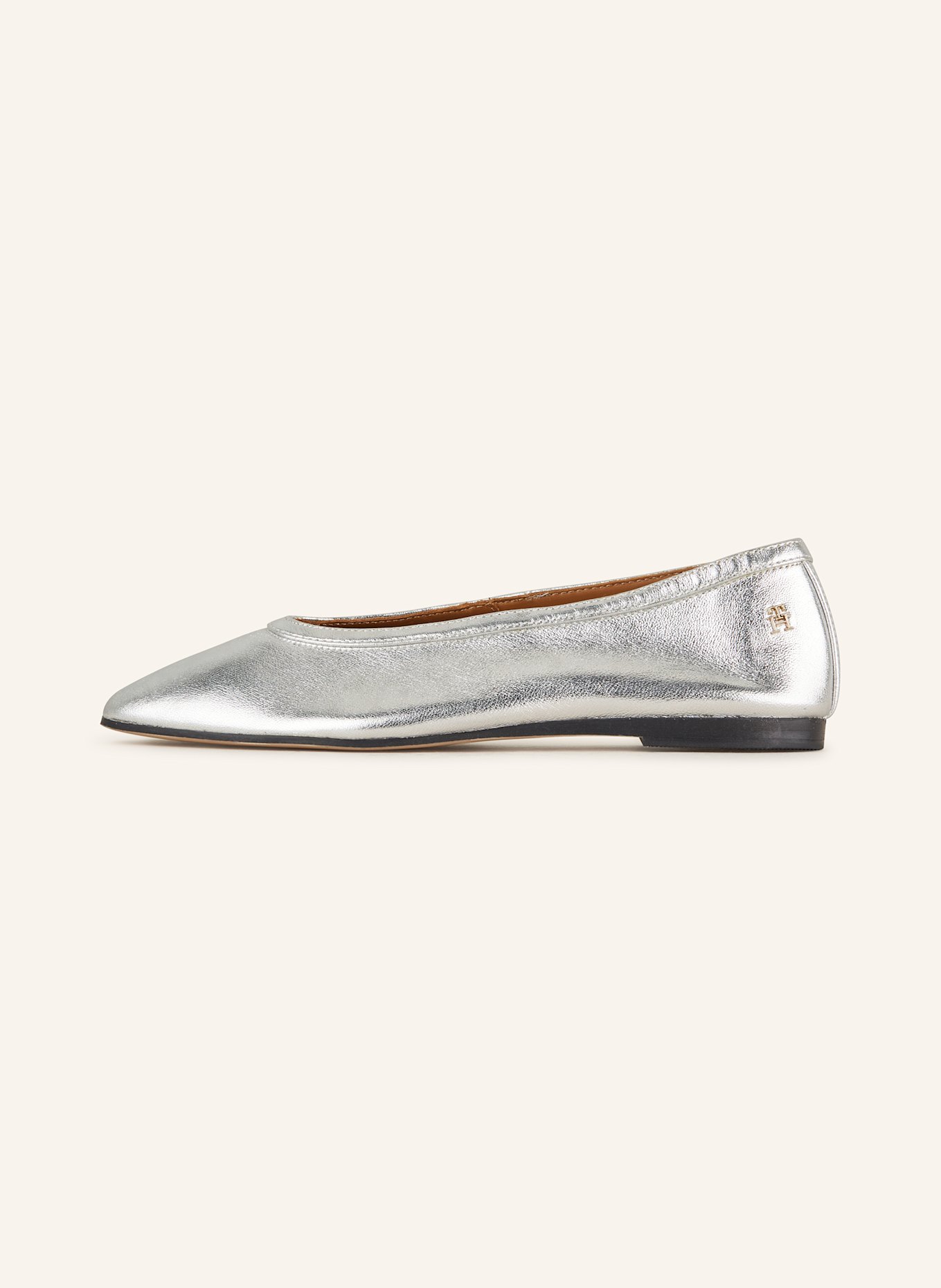 TOMMY HILFIGER Ballerinas: SILBER