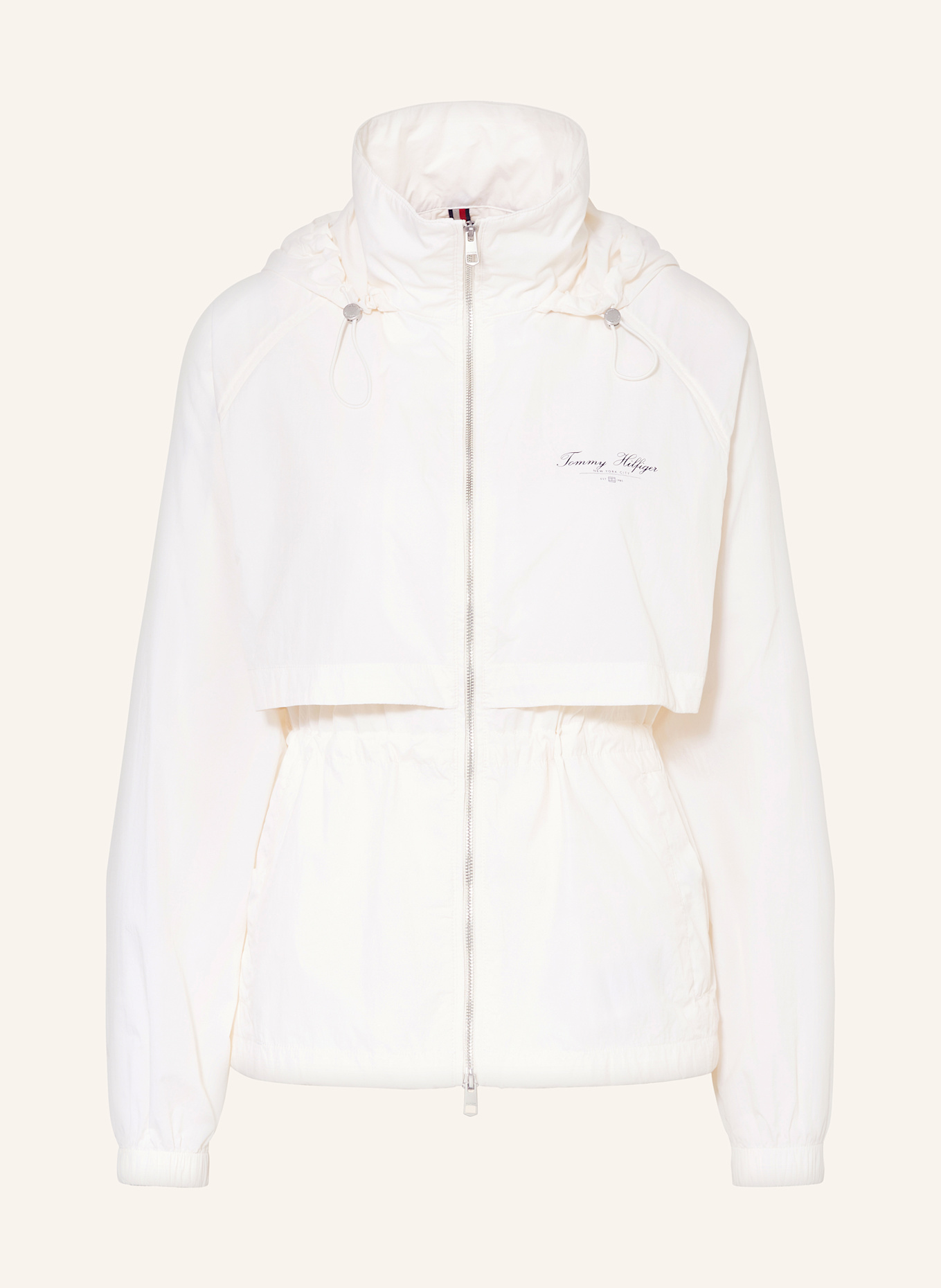 TOMMY HILFIGER Wiatrówka: JASNOŻÓŁTY