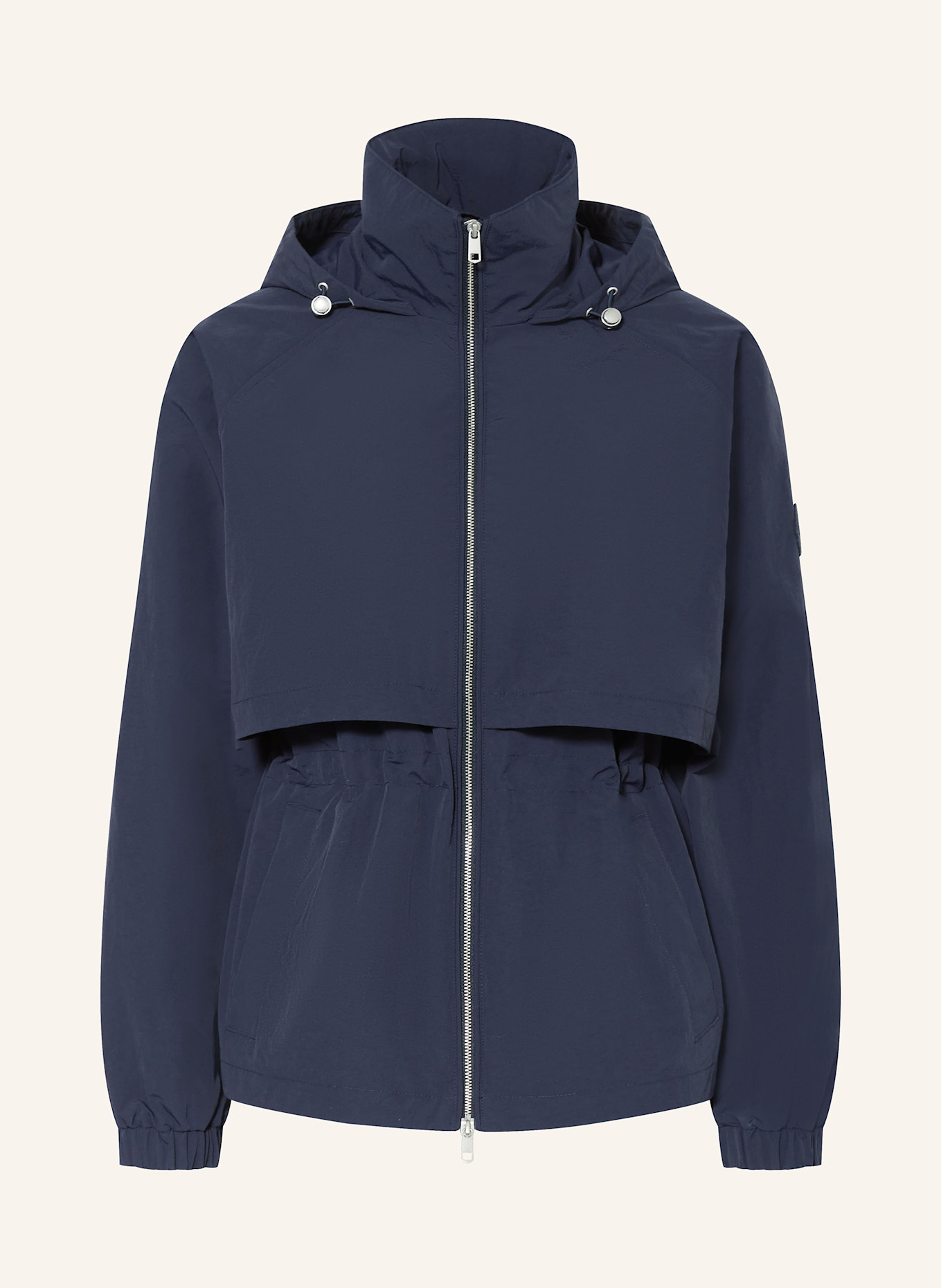 TOMMY HILFIGER Windbreaker: DUNKELBLAU
