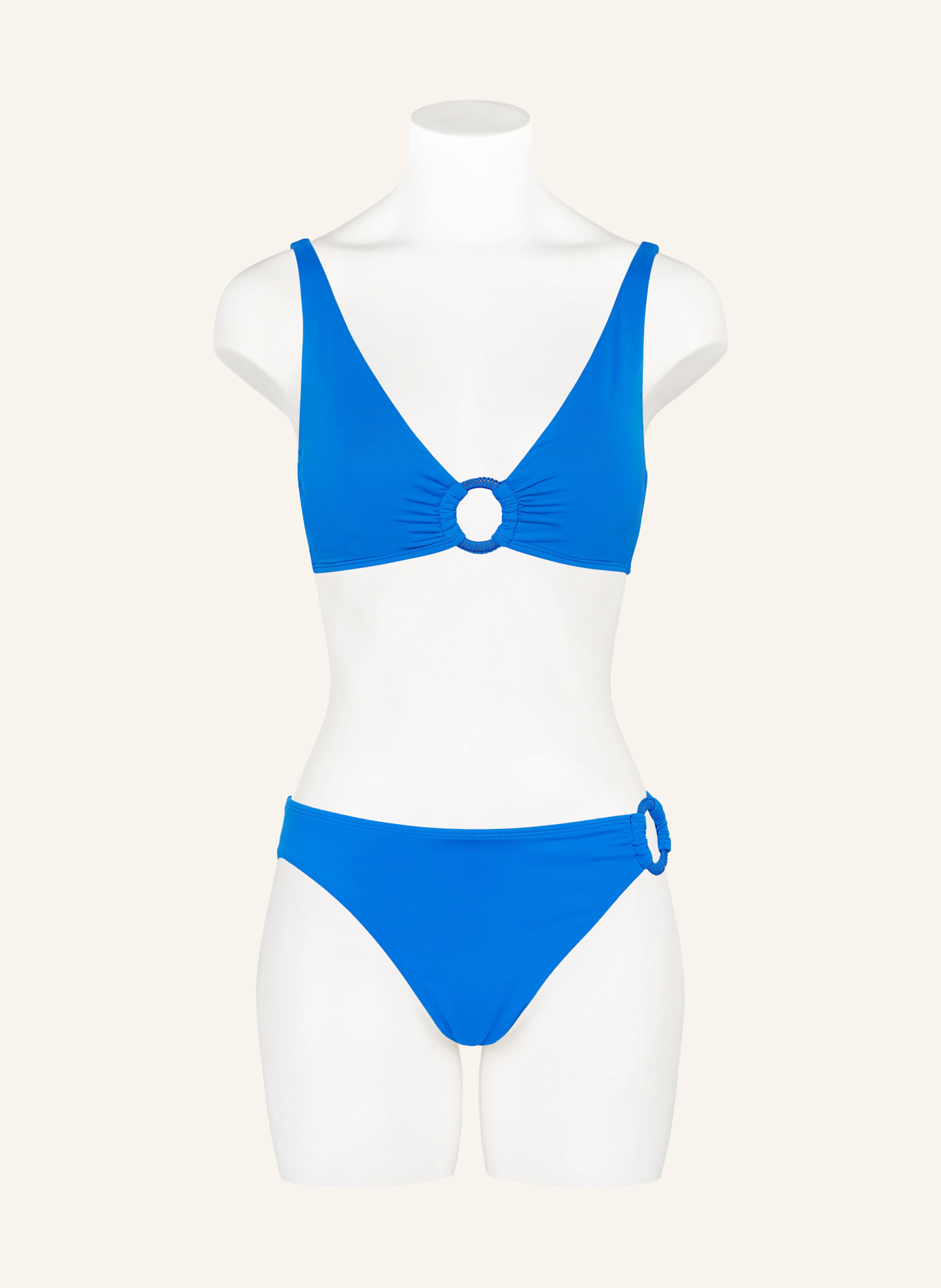 LAUREN RALPH LAUREN Bralette-Bikini-Top BEACH CLUB SOLIDS: BLAU