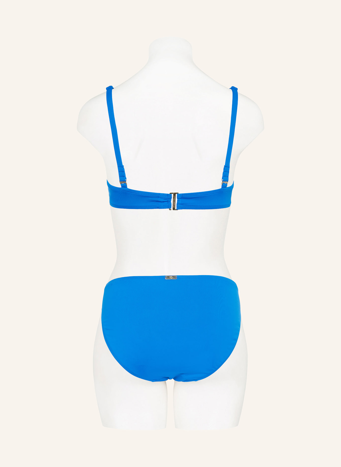 LAUREN RALPH LAUREN Bralette-Bikini-Top BEACH CLUB SOLIDS: BLAU