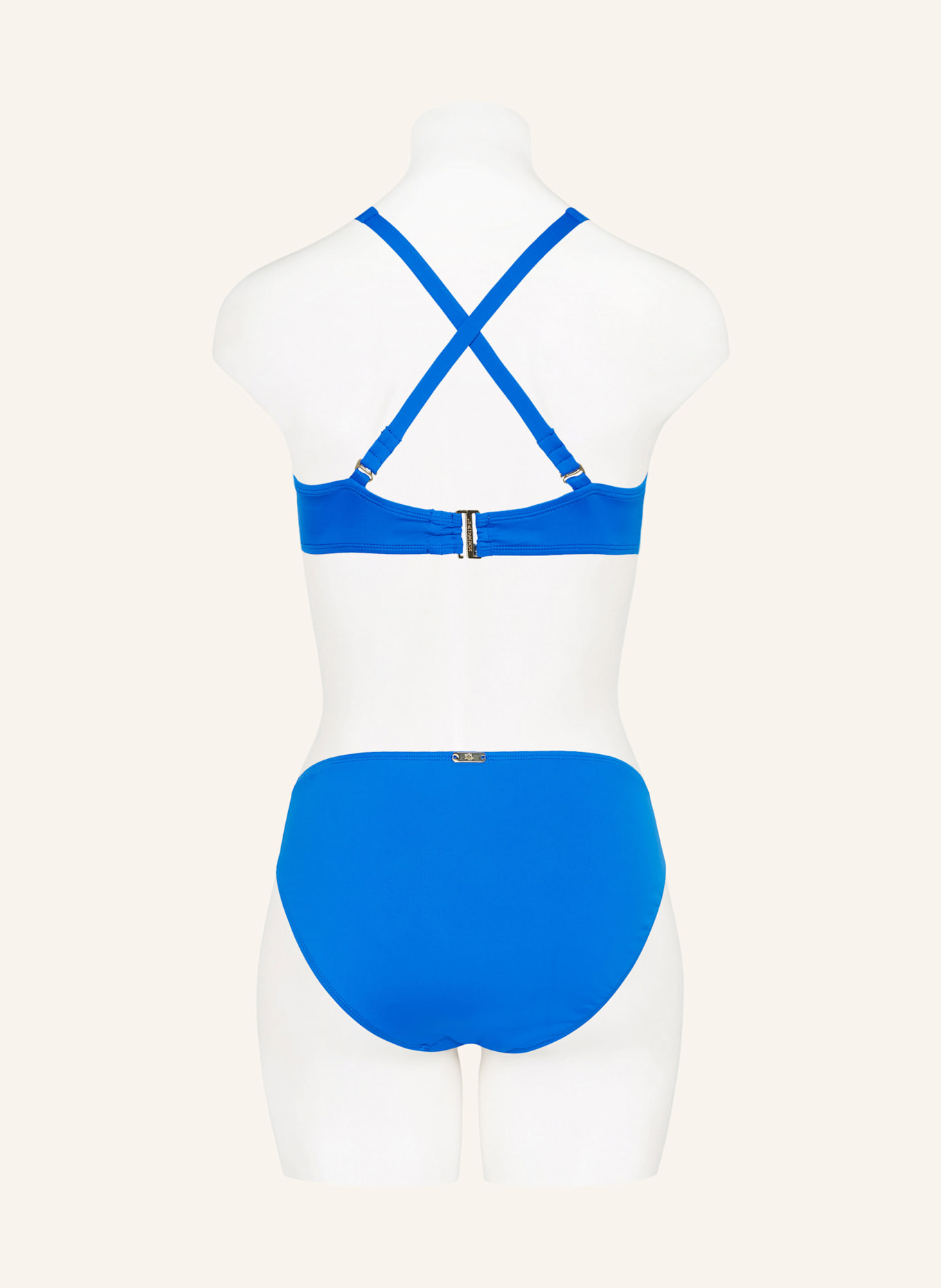 LAUREN RALPH LAUREN Bralette-Bikini-Top BEACH CLUB SOLIDS: BLAU