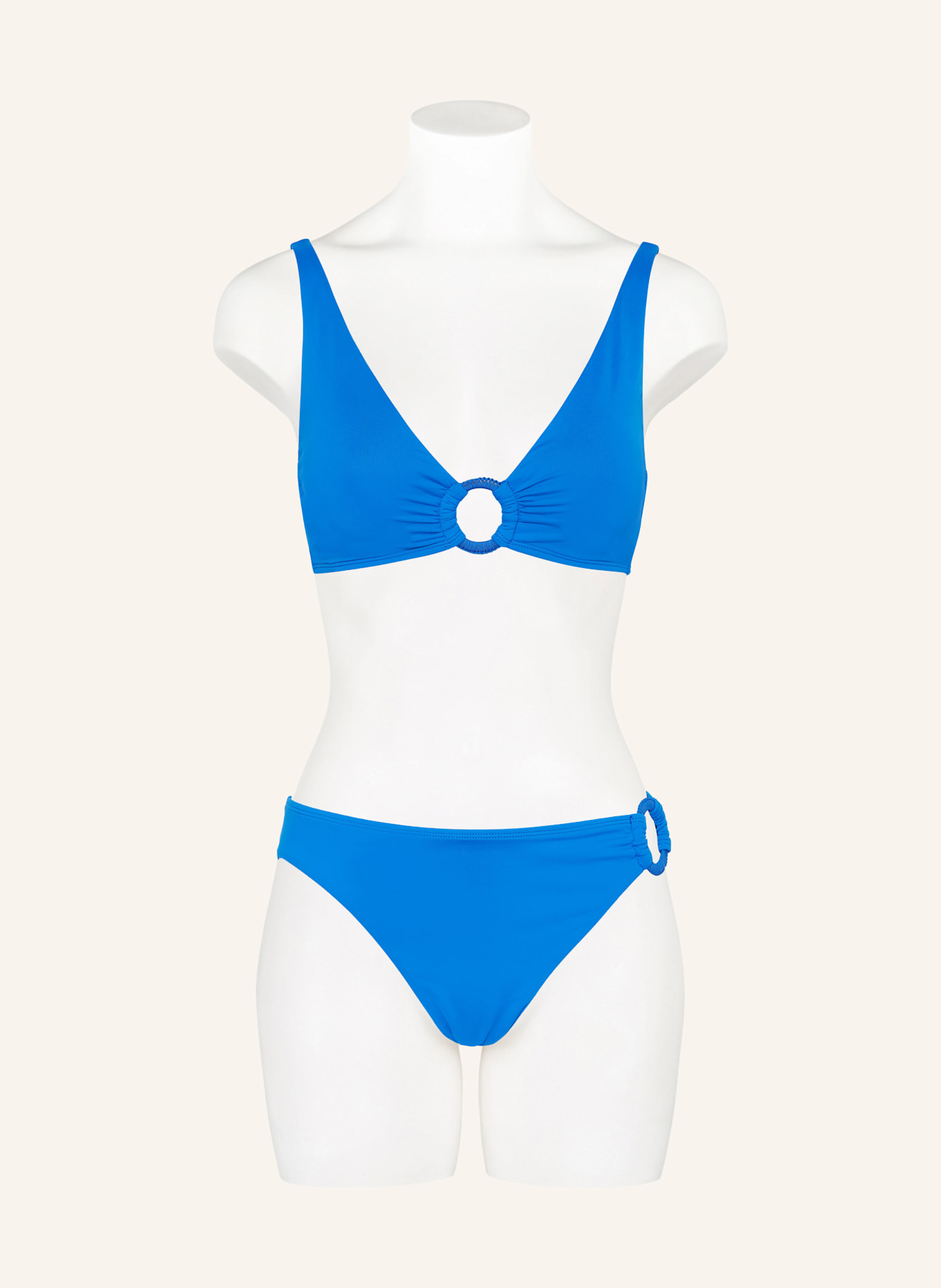 LAUREN RALPH LAUREN Basic-Bikini-Hose: BLAU