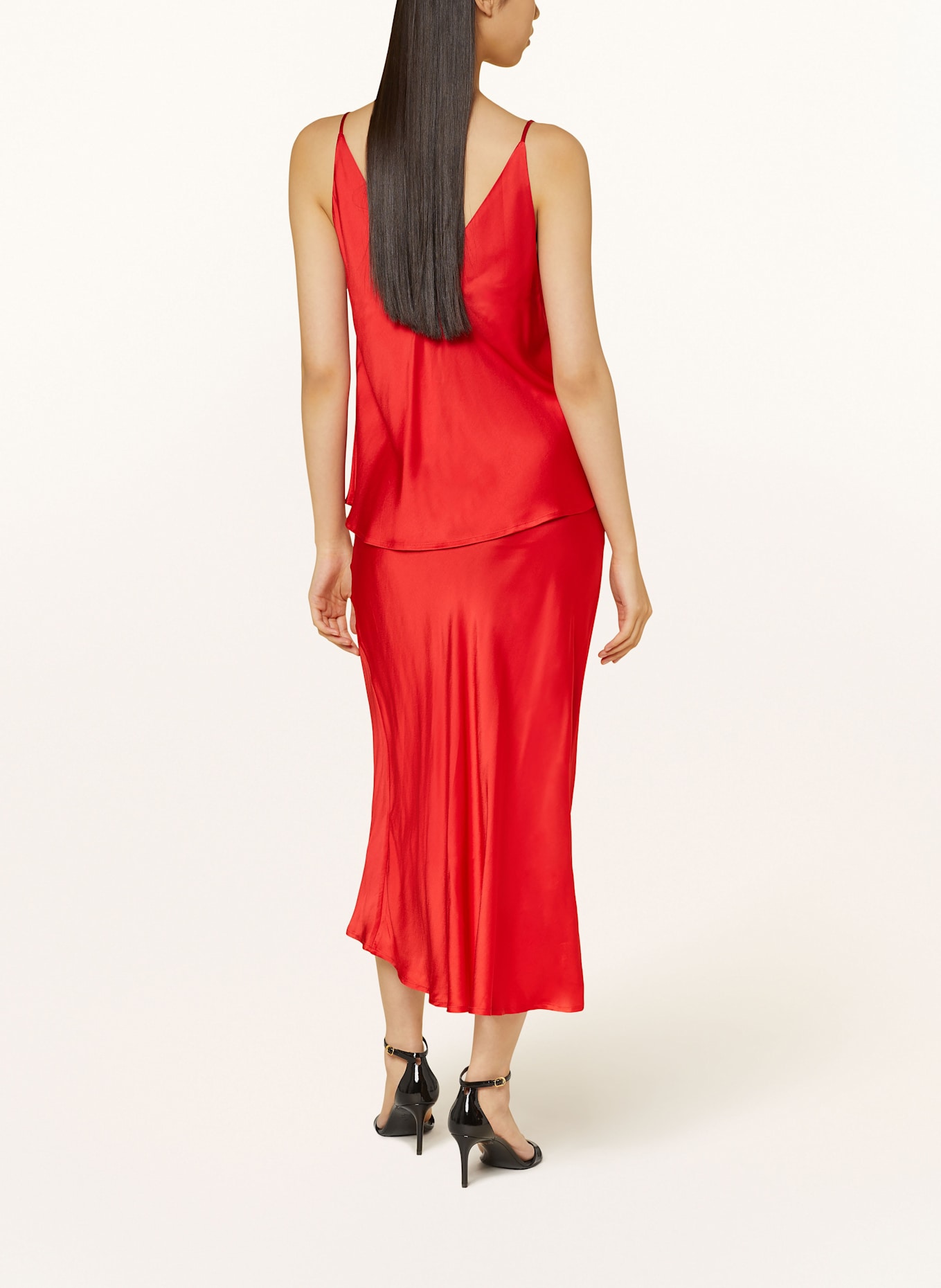 ottod'ame Satinrock CHIARA: ROT