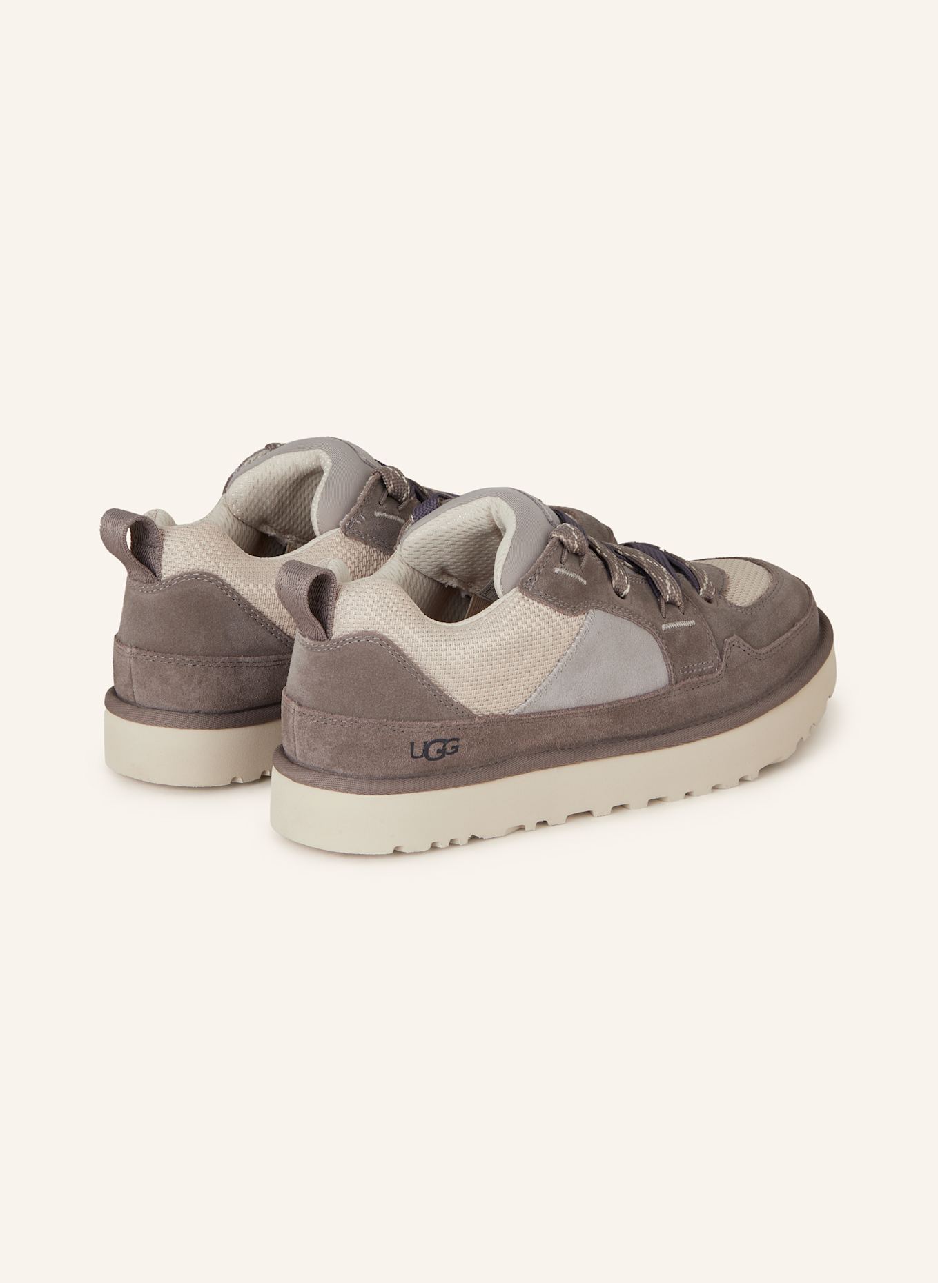 UGG Sneaker LO LOWEL: TAUPE/ ECRU