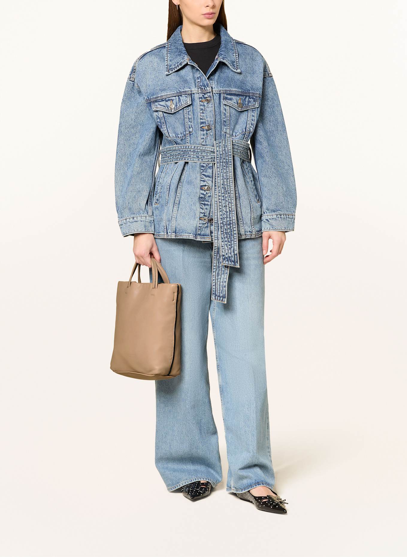 LIEBESKIND HERA MEDIUM handbag: BEIGE