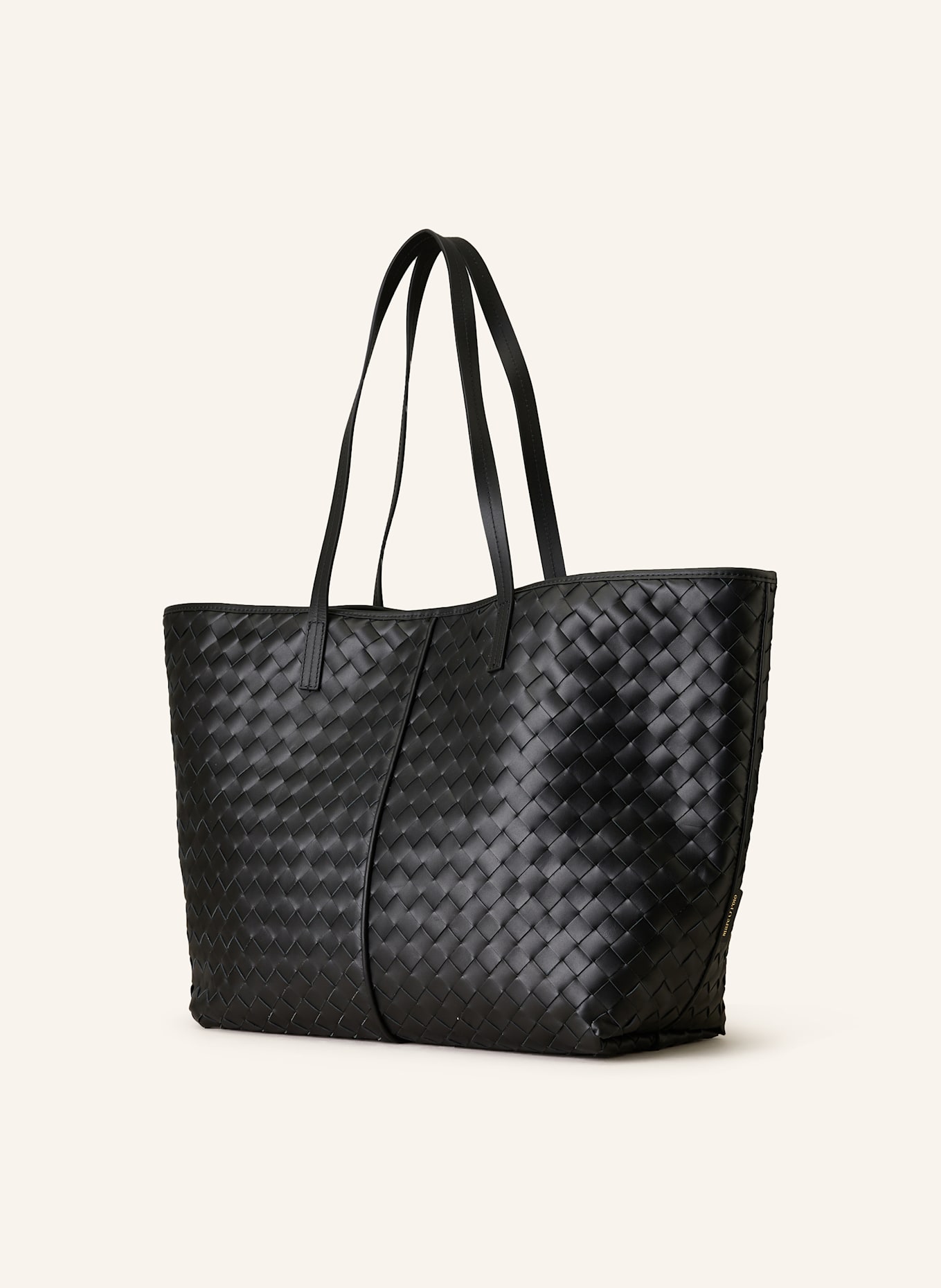 Marc O'Polo Torba shopper PIJA LARGE: CZARNY