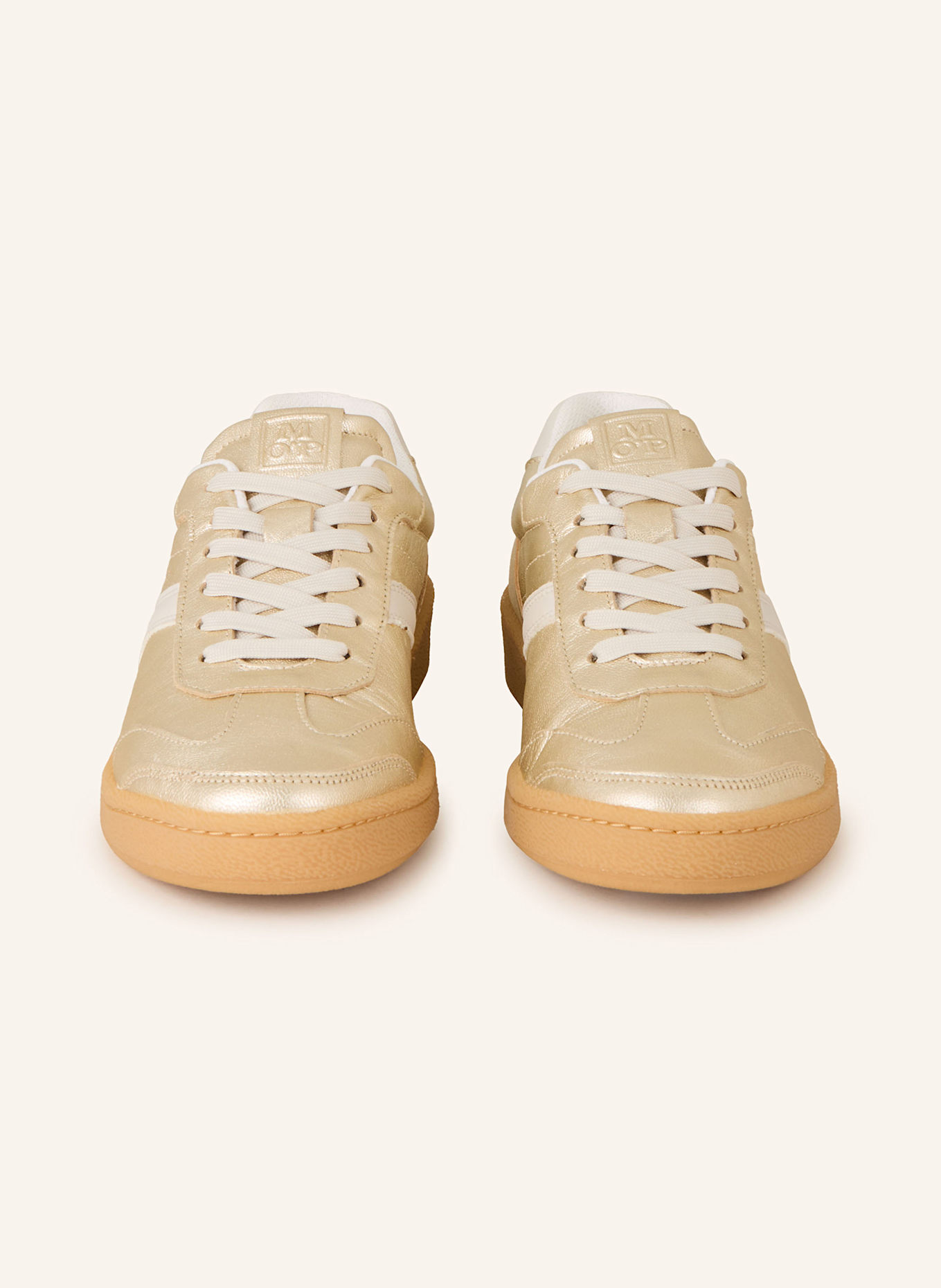 Marc O'Polo Sneakers: GOLD / WHITE