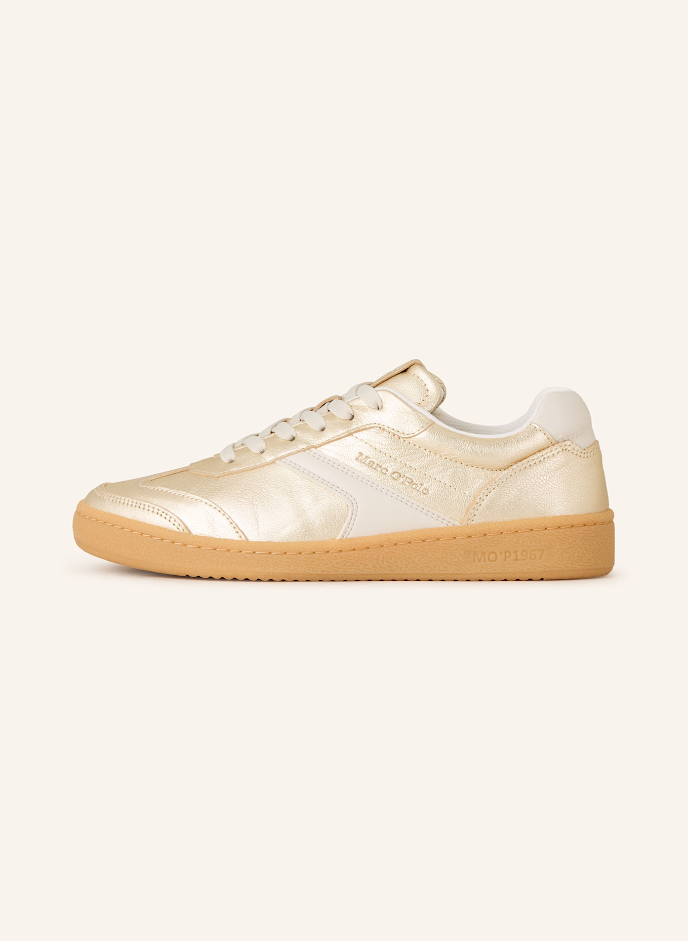 Marc O'Polo Sneakers: GOLD / WHITE