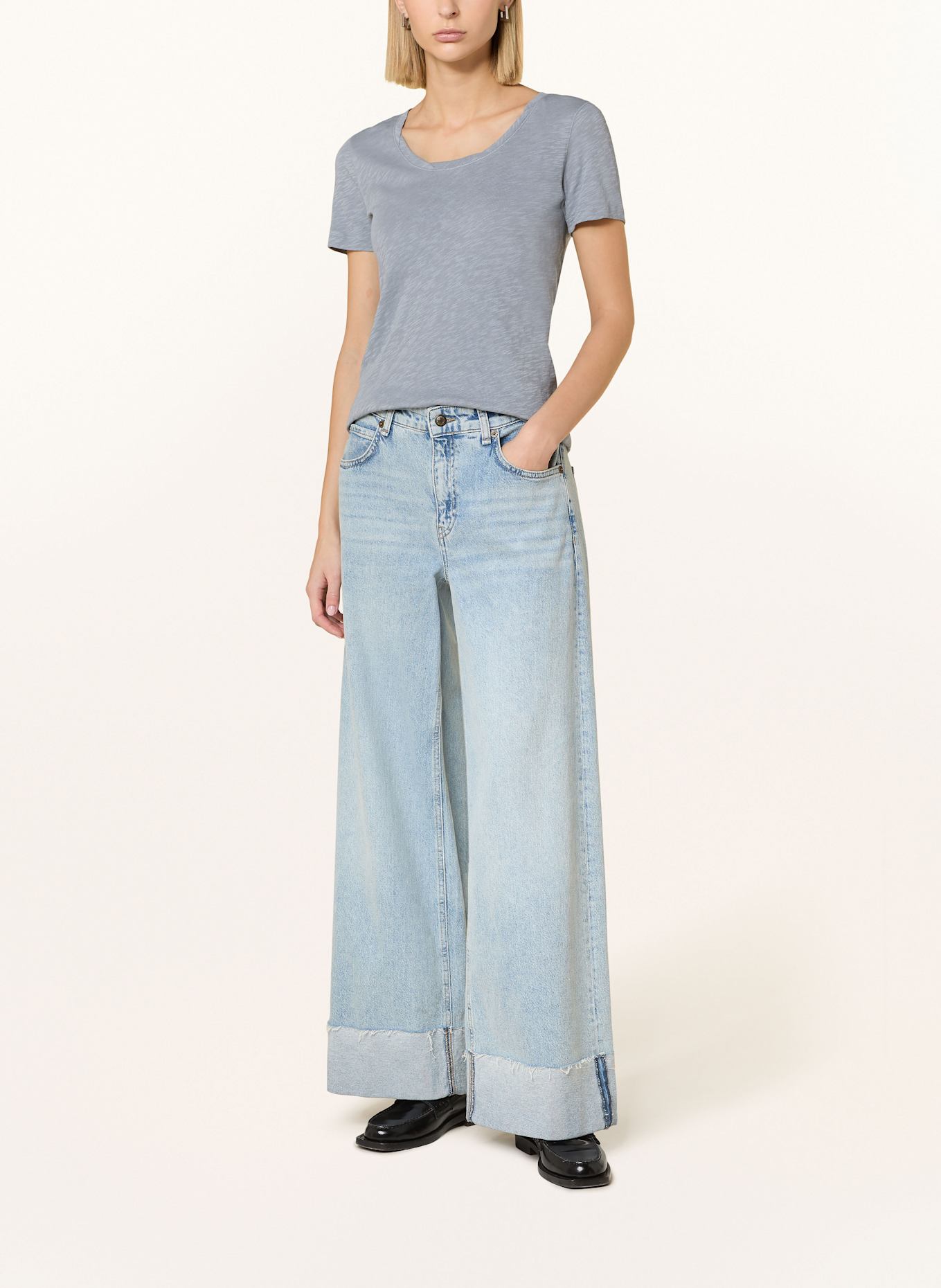 Marc O'Polo T-Shirt: BLAUGRAU