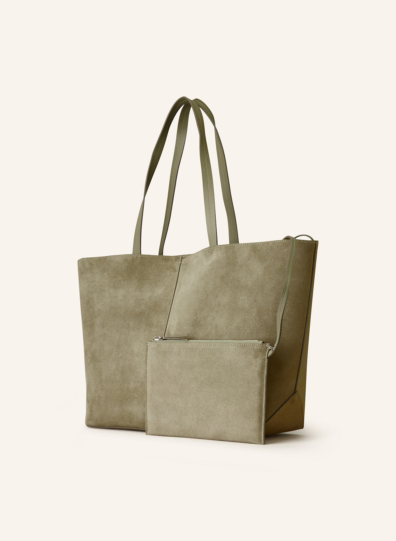 Marc O'Polo Shopper PIJA mit Pouch in oliv