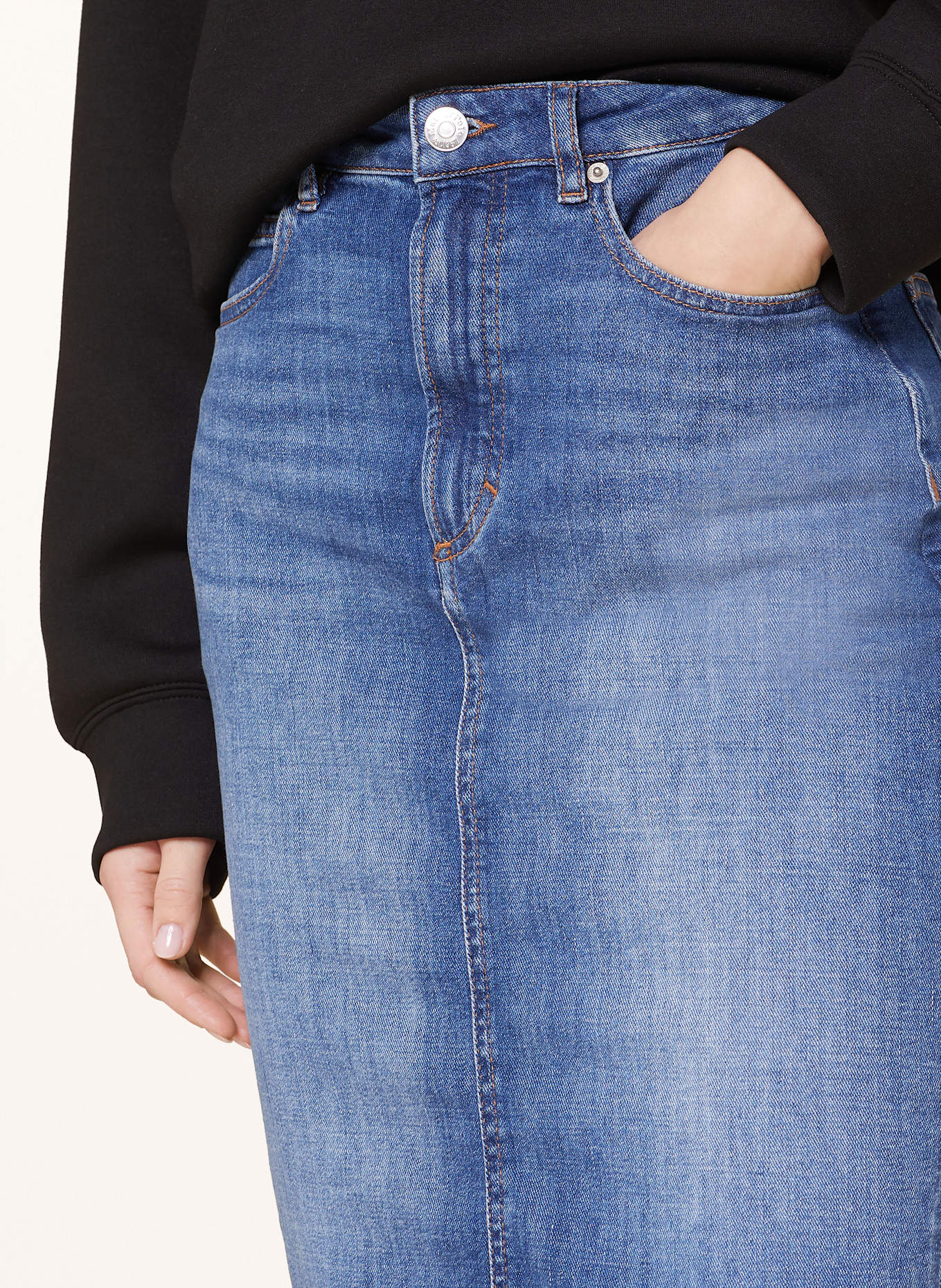 Marc O'Polo Jeansrock: 065 Cashmere soft blue wash