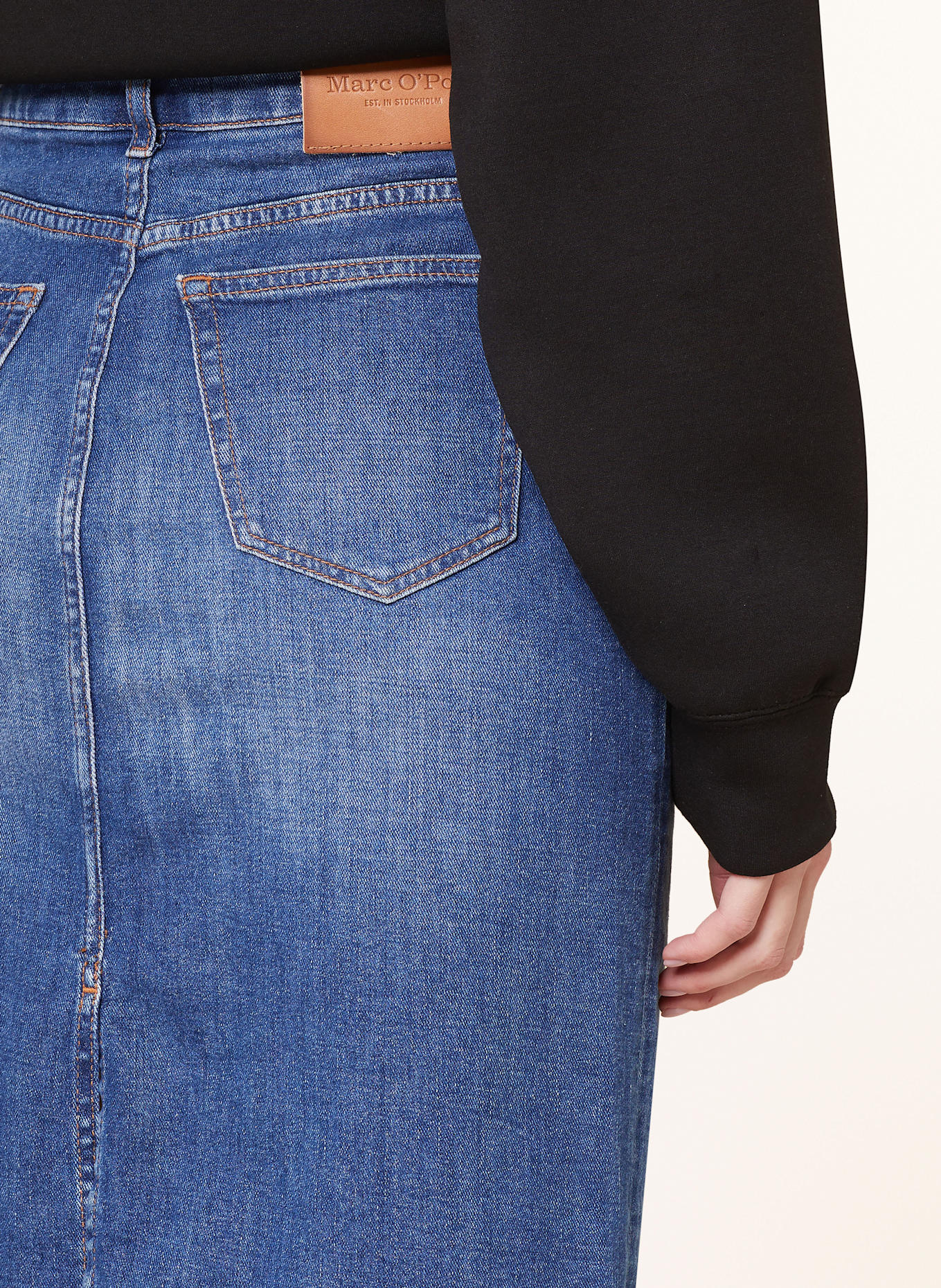 Marc O'Polo Jeansrock: 065 Cashmere soft blue wash