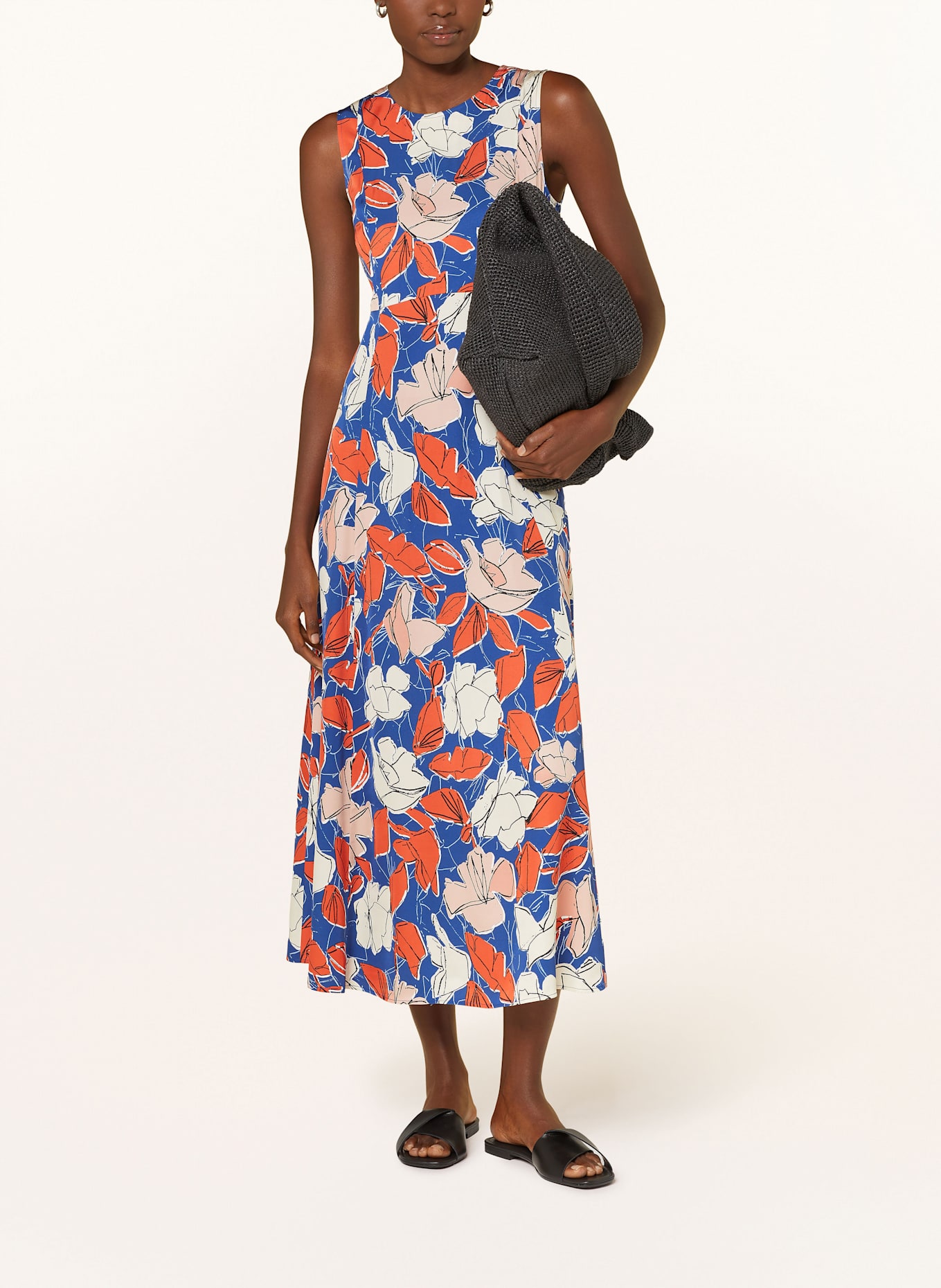 Marc O'Polo Kleid: ROT / BLAU / WEISS