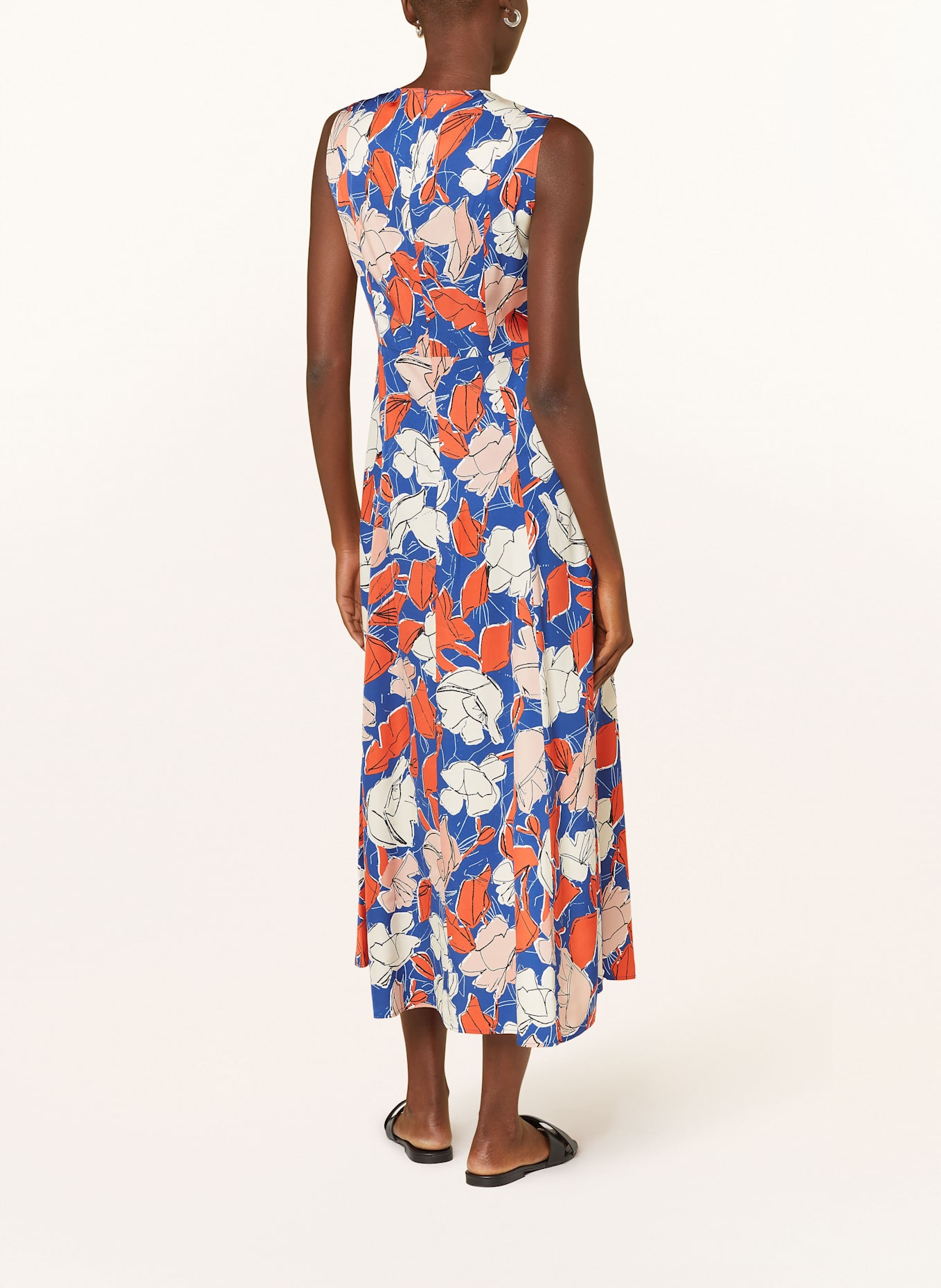 Marc O'Polo Kleid: ROT / BLAU / WEISS